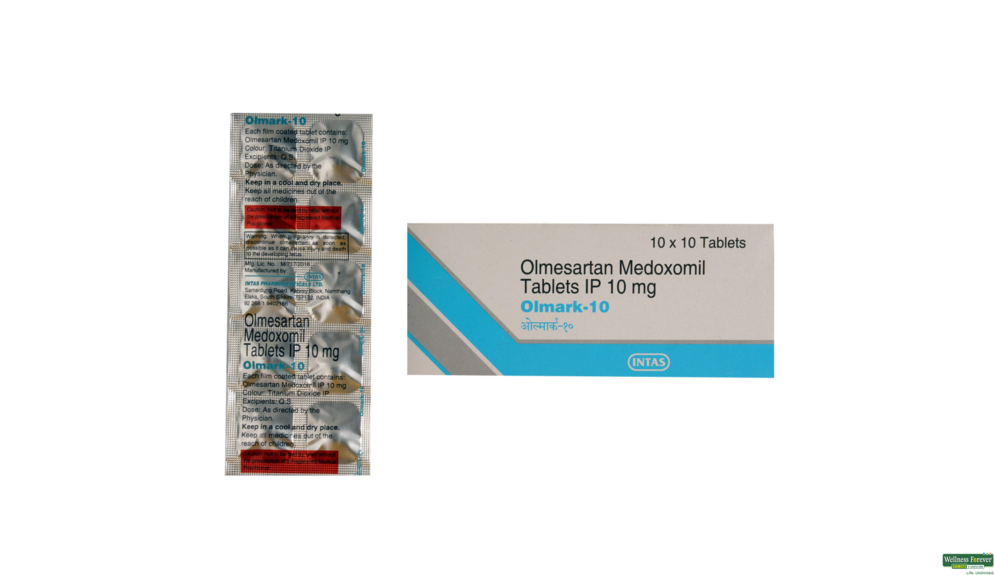 OLMARK 10MG 10TAB- 1, 10TAB, 