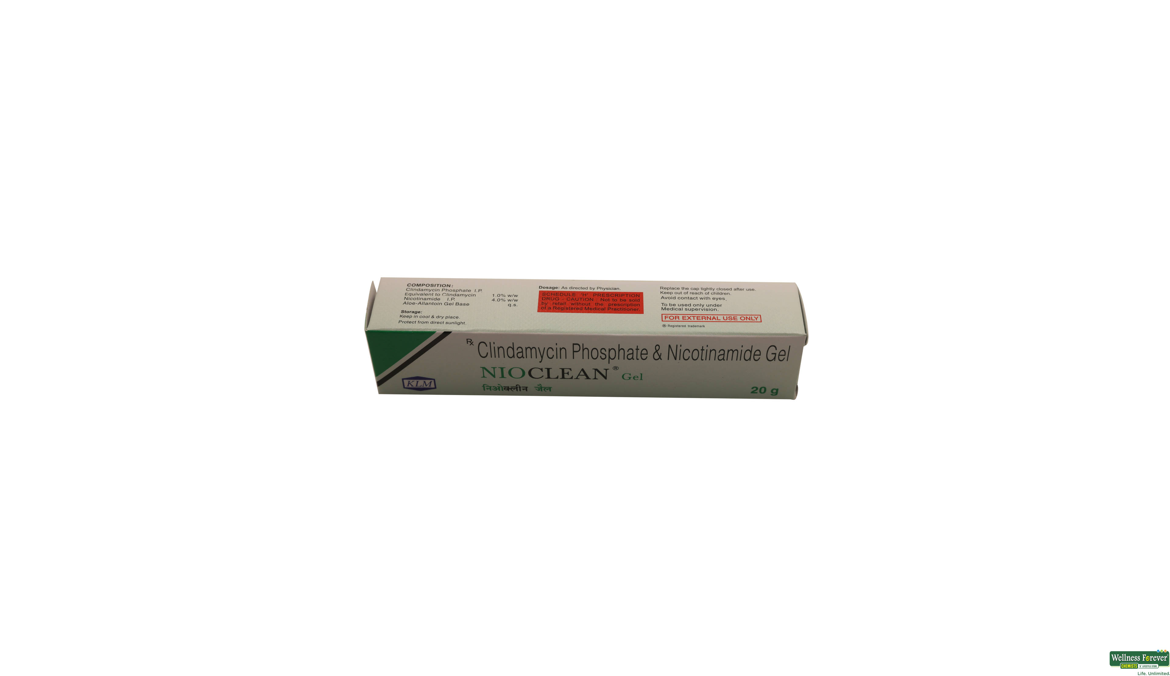 NIOCLEAN GEL 20GM- 1, 20GM, null