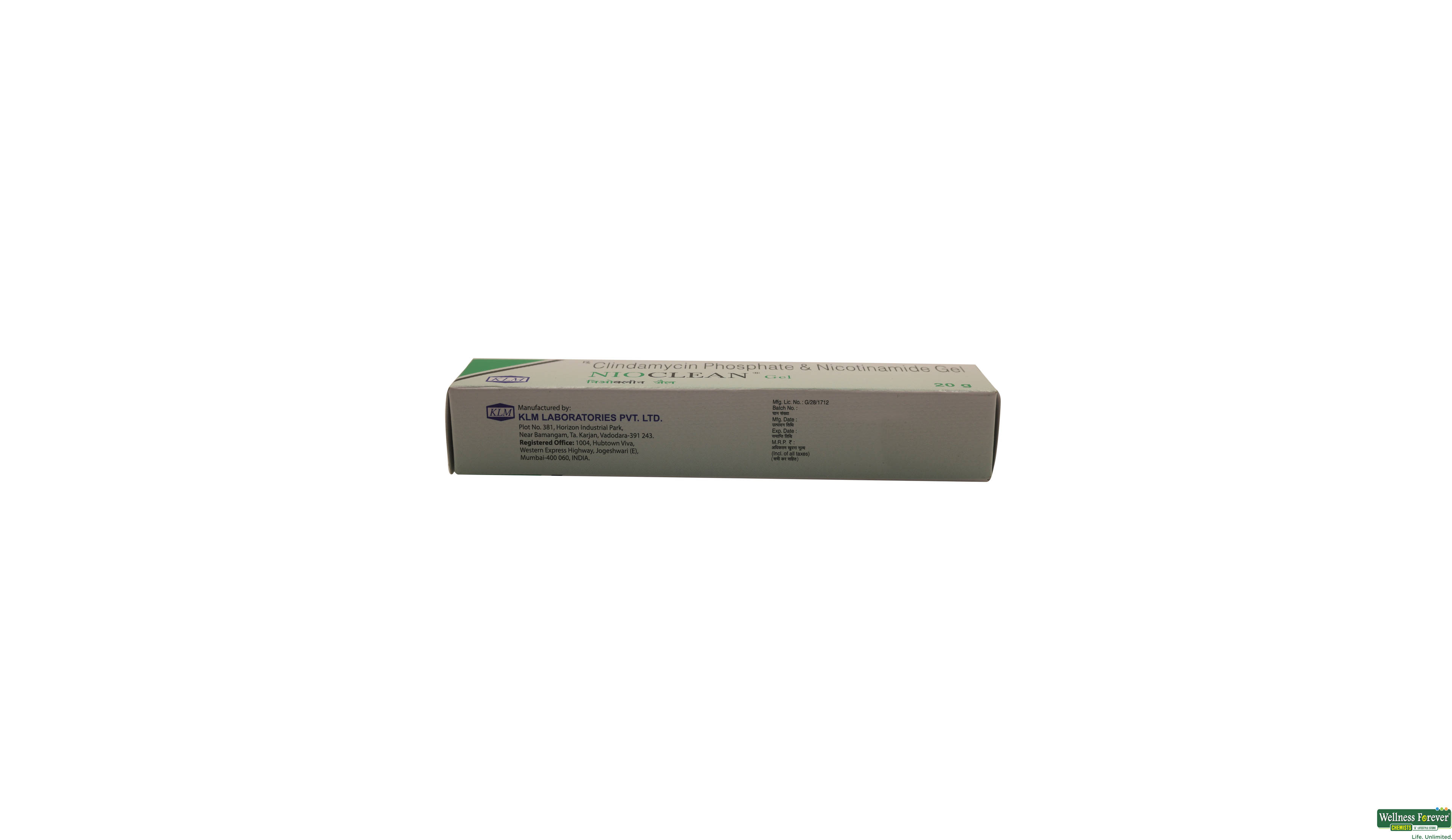 NIOCLEAN GEL 20GM- 4, 20GM, null
