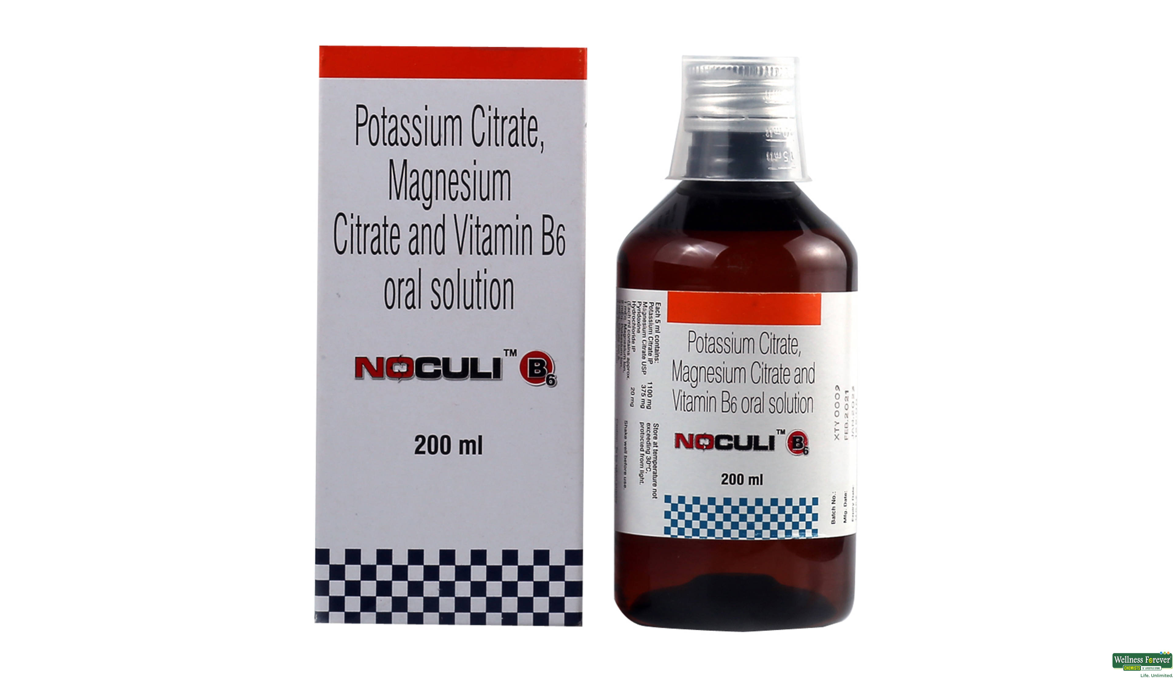 NOCULI-B6 SOLN 200ML- 1, 200ML, 
