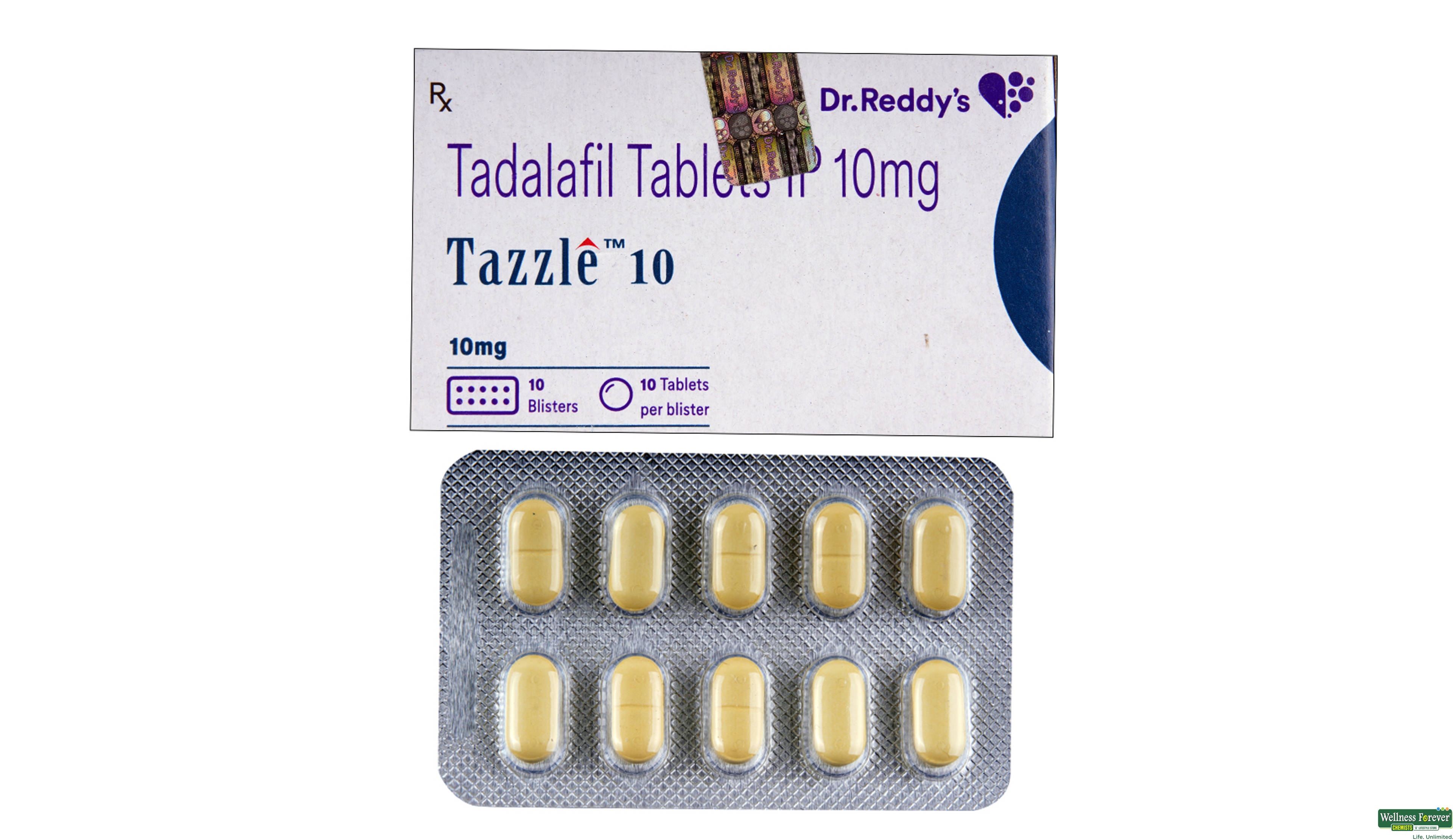 TAZZLE 10MG 10TAB- 1, 10TAB, 