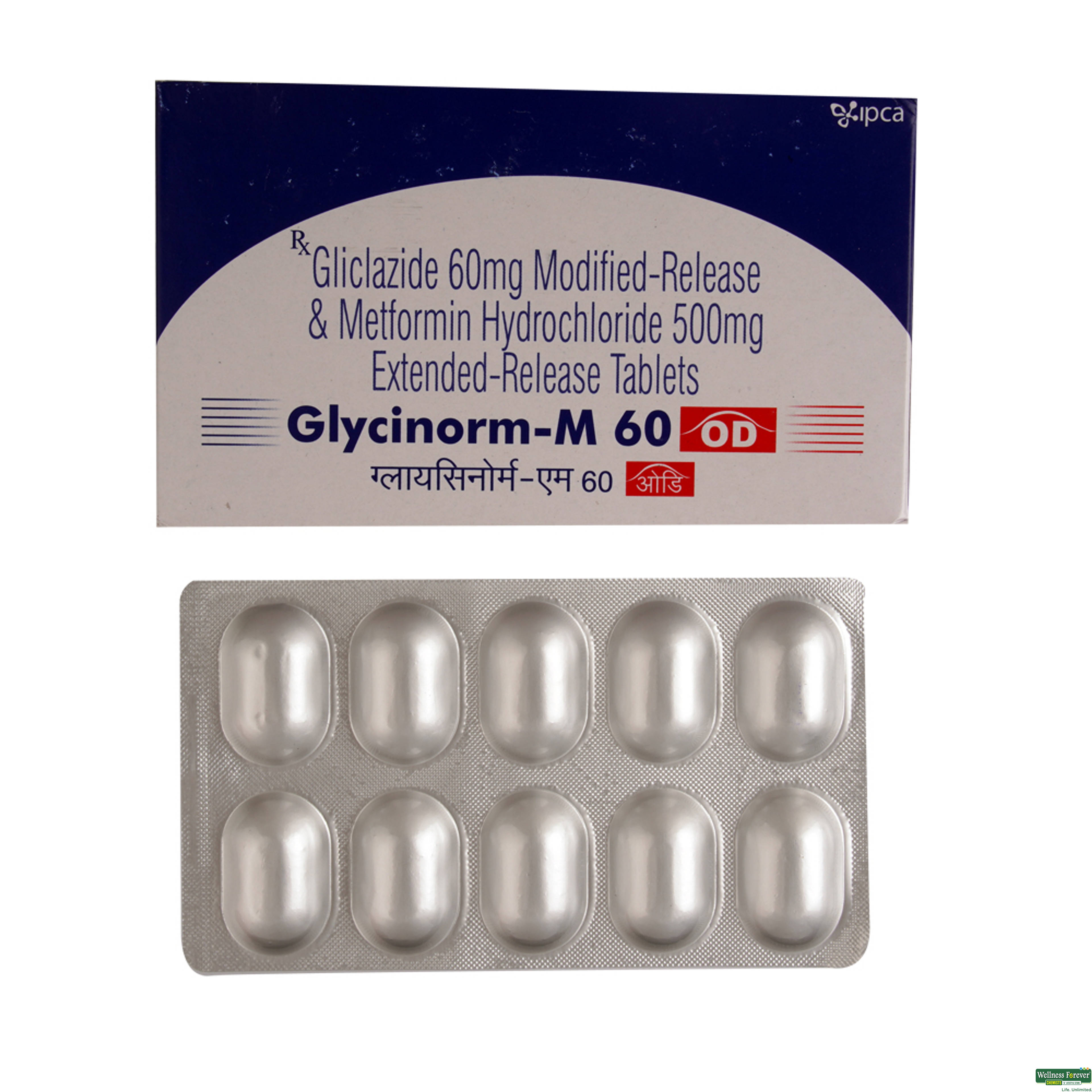 GLYCINORM-M OD 60MG 10TAB-image