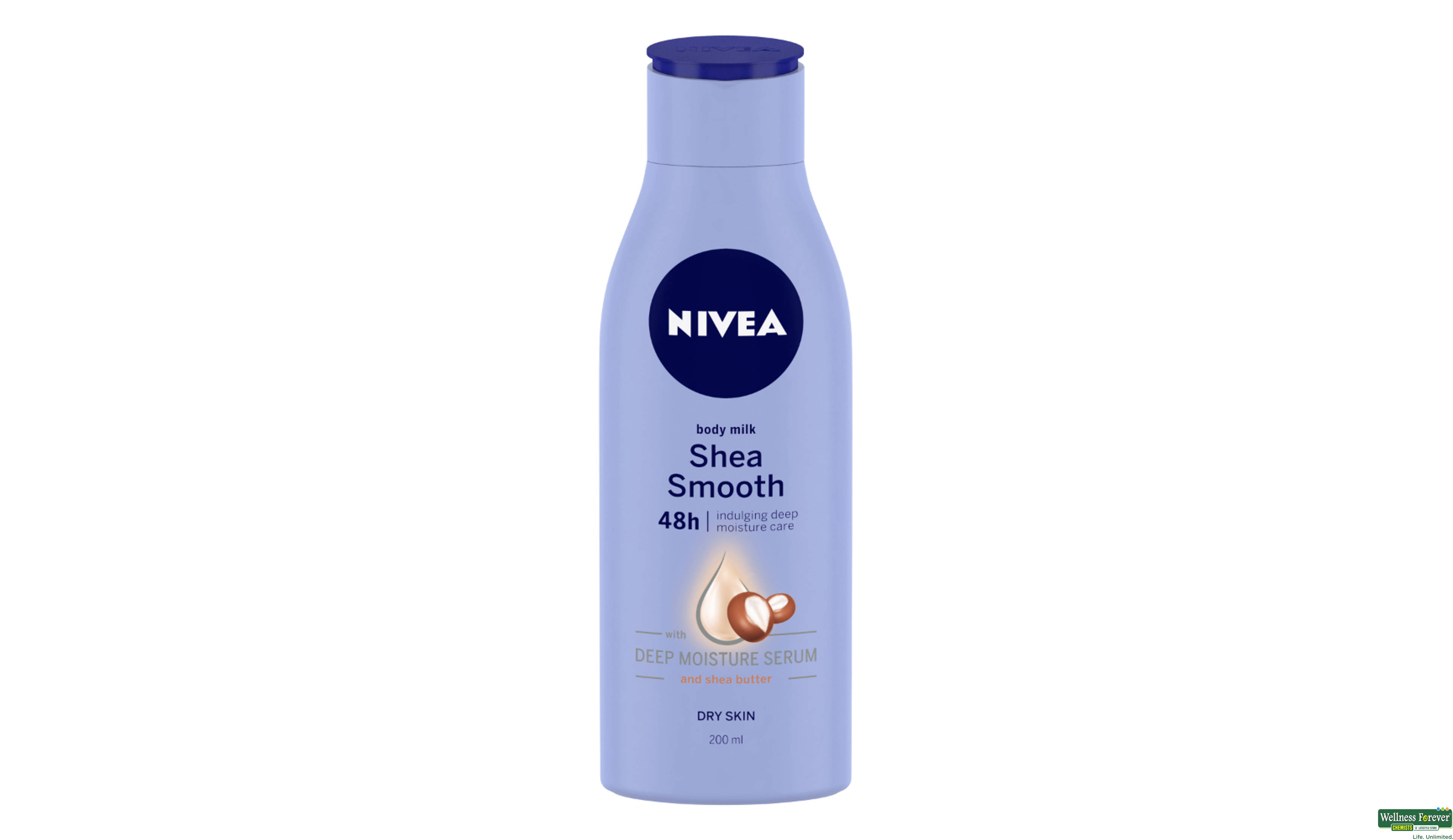 NIVEA B/LTN SHEA SMOOTH 200ML- 1, 200ML, 