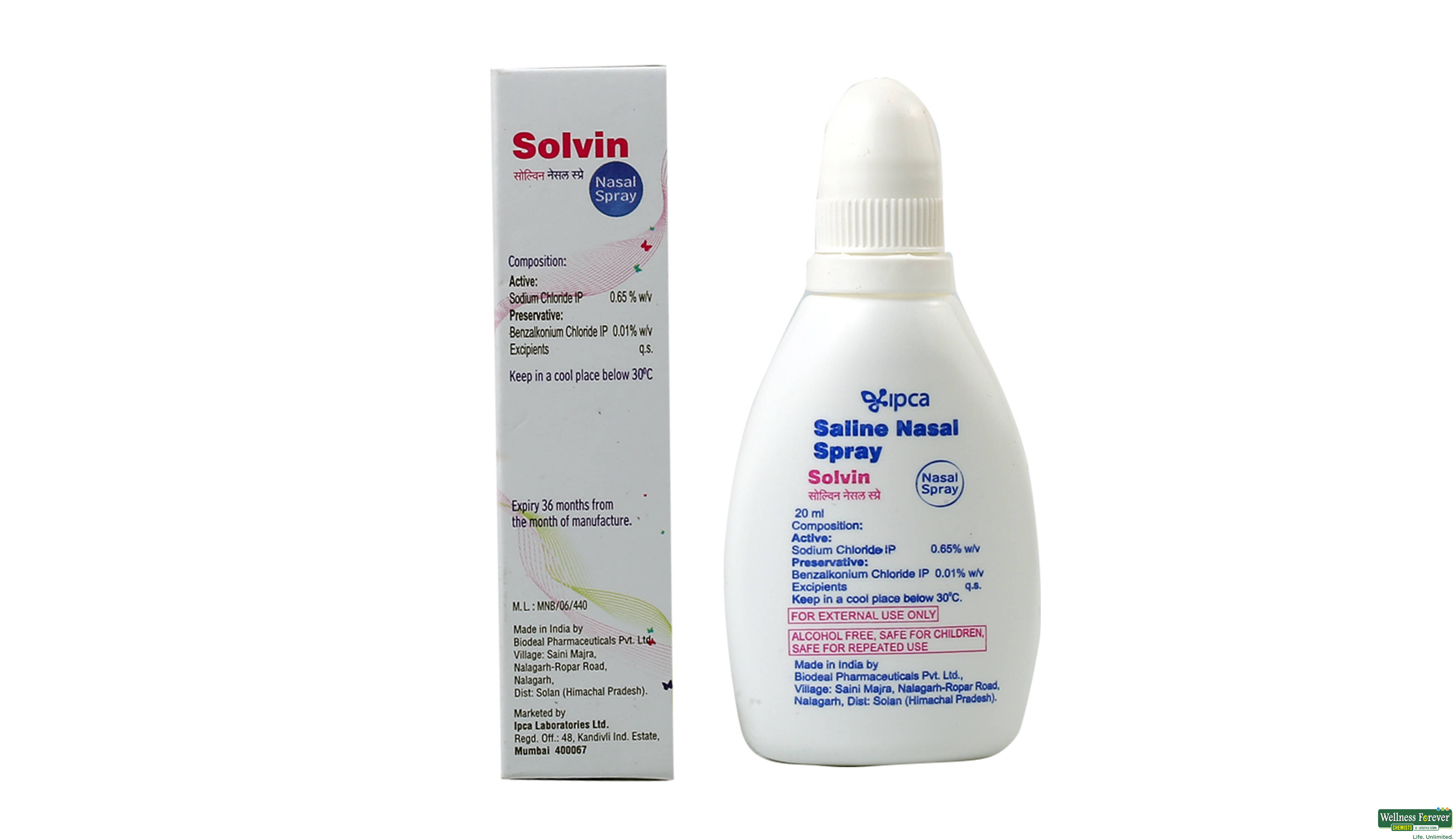 SOLVIN N/SPRAY- 2, 1PC, 