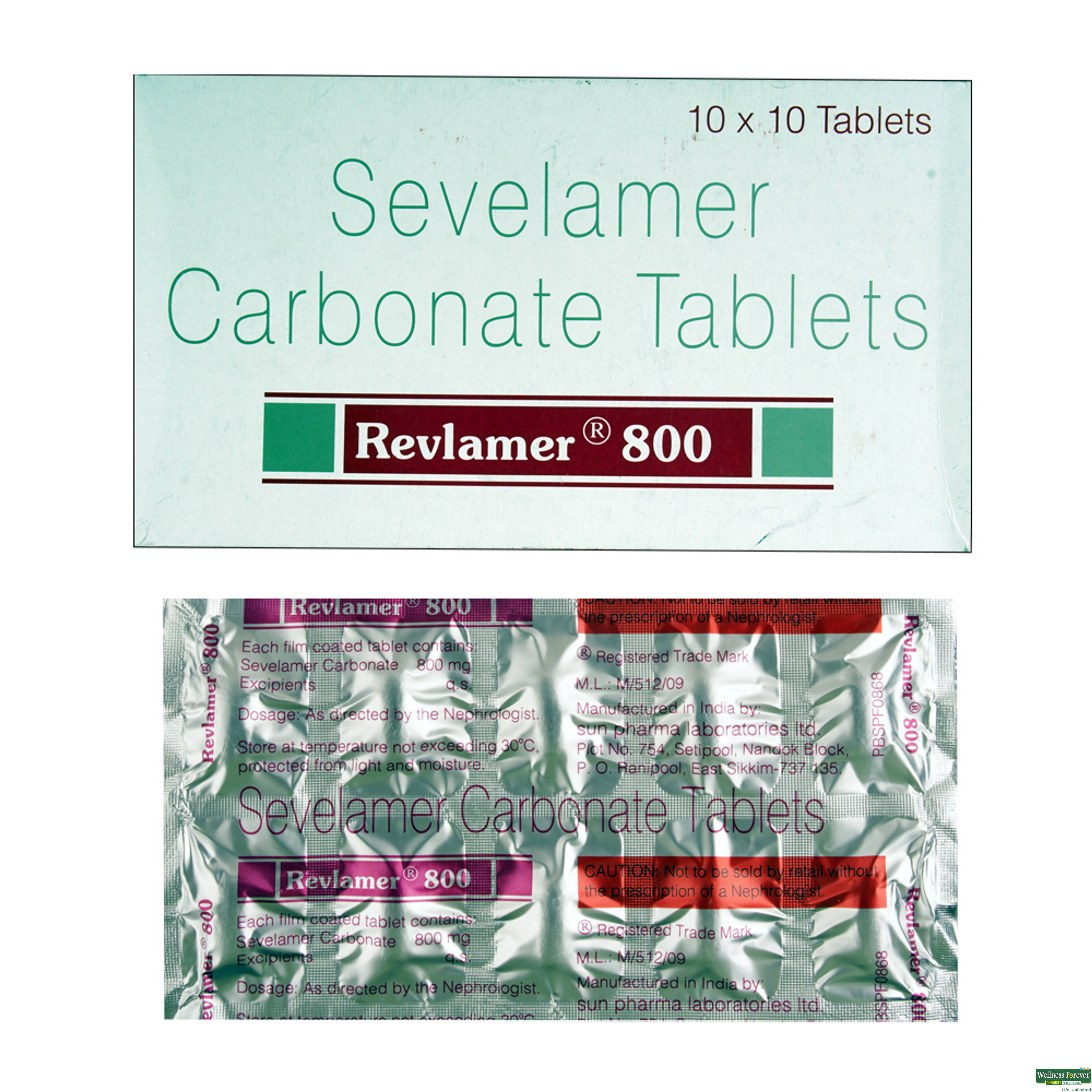 REVLAMER 800MG 10TAB-image