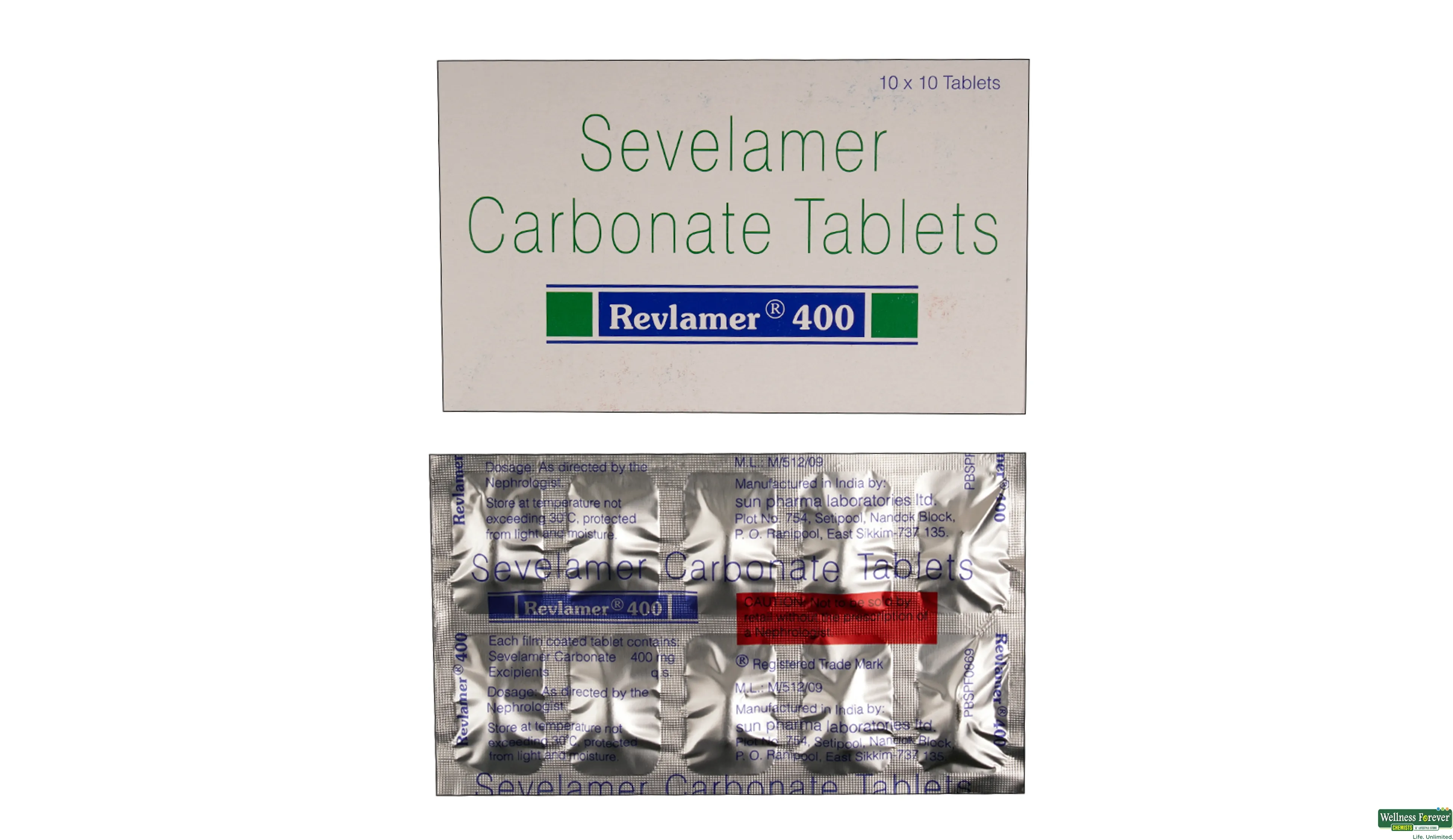 REVLAMER 400MG 10TAB- 1, 10TAB, null