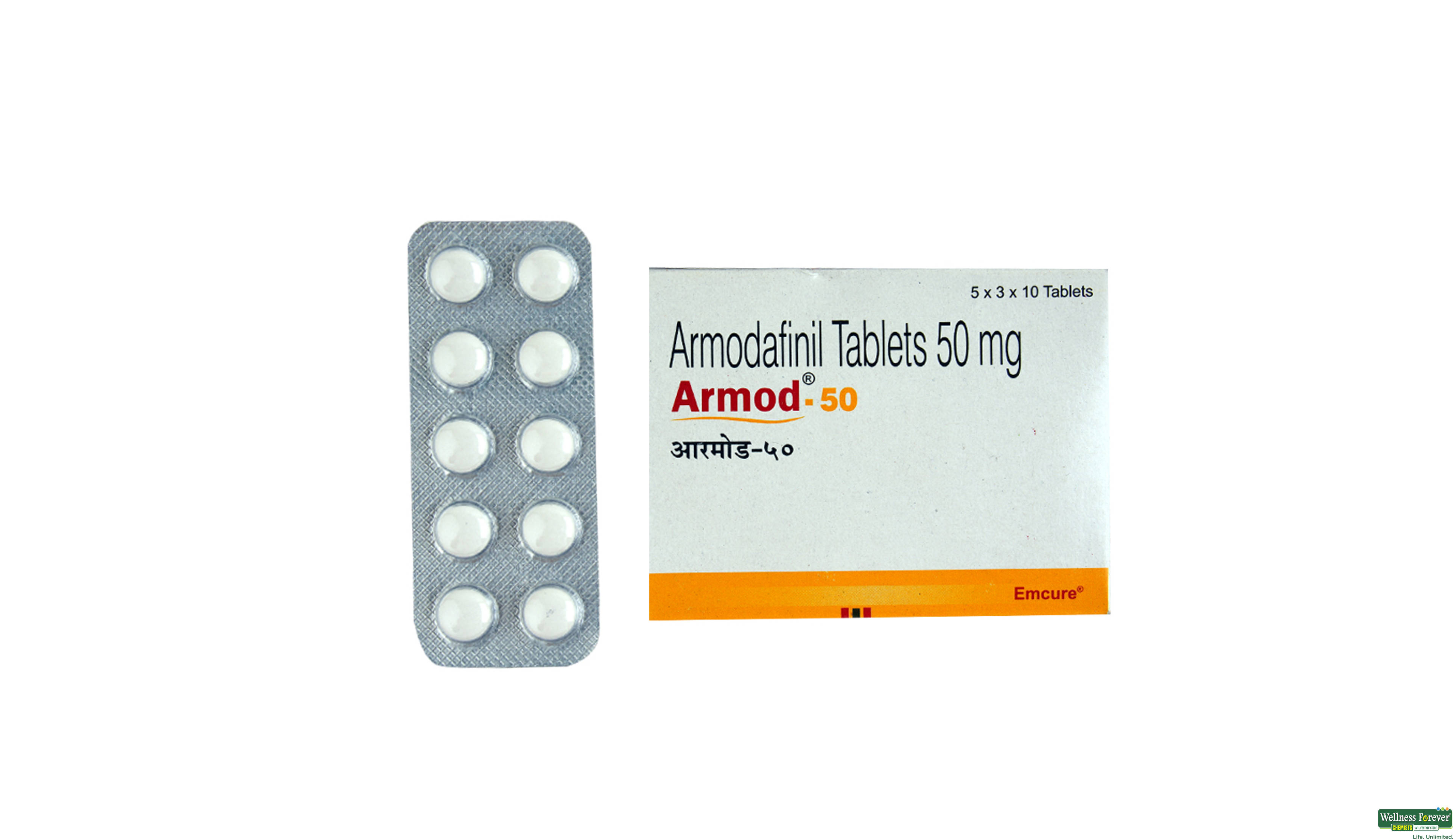 ARMOD 50MG 10TAB- 1, 10TAB, 