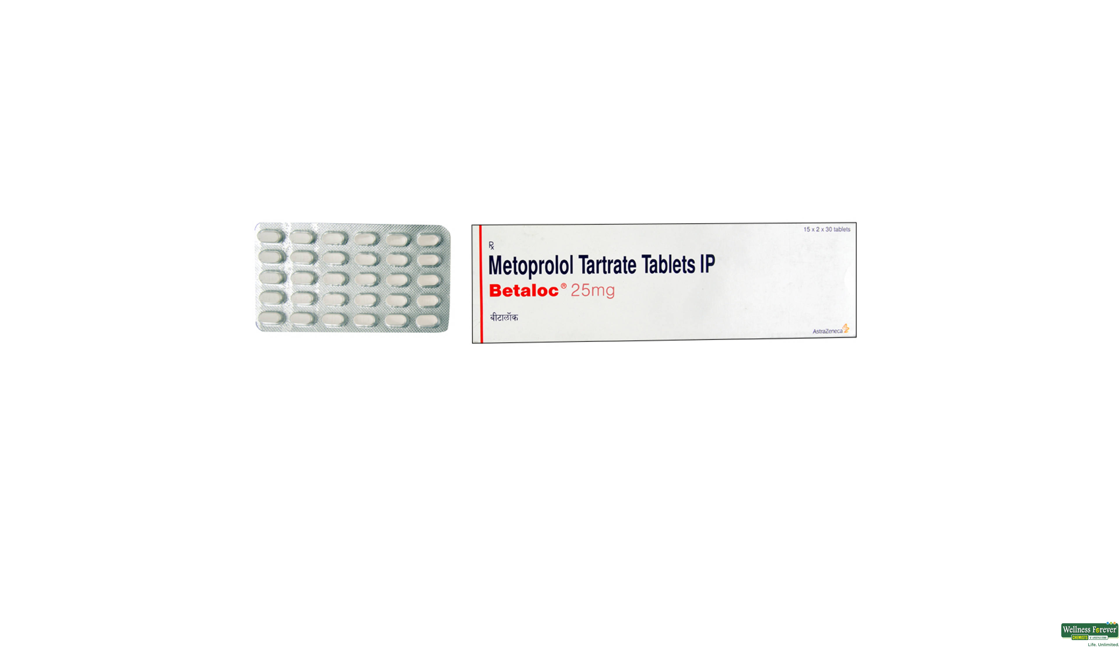 BETALOC 25MG 30TAB- 1, 30TAB, 