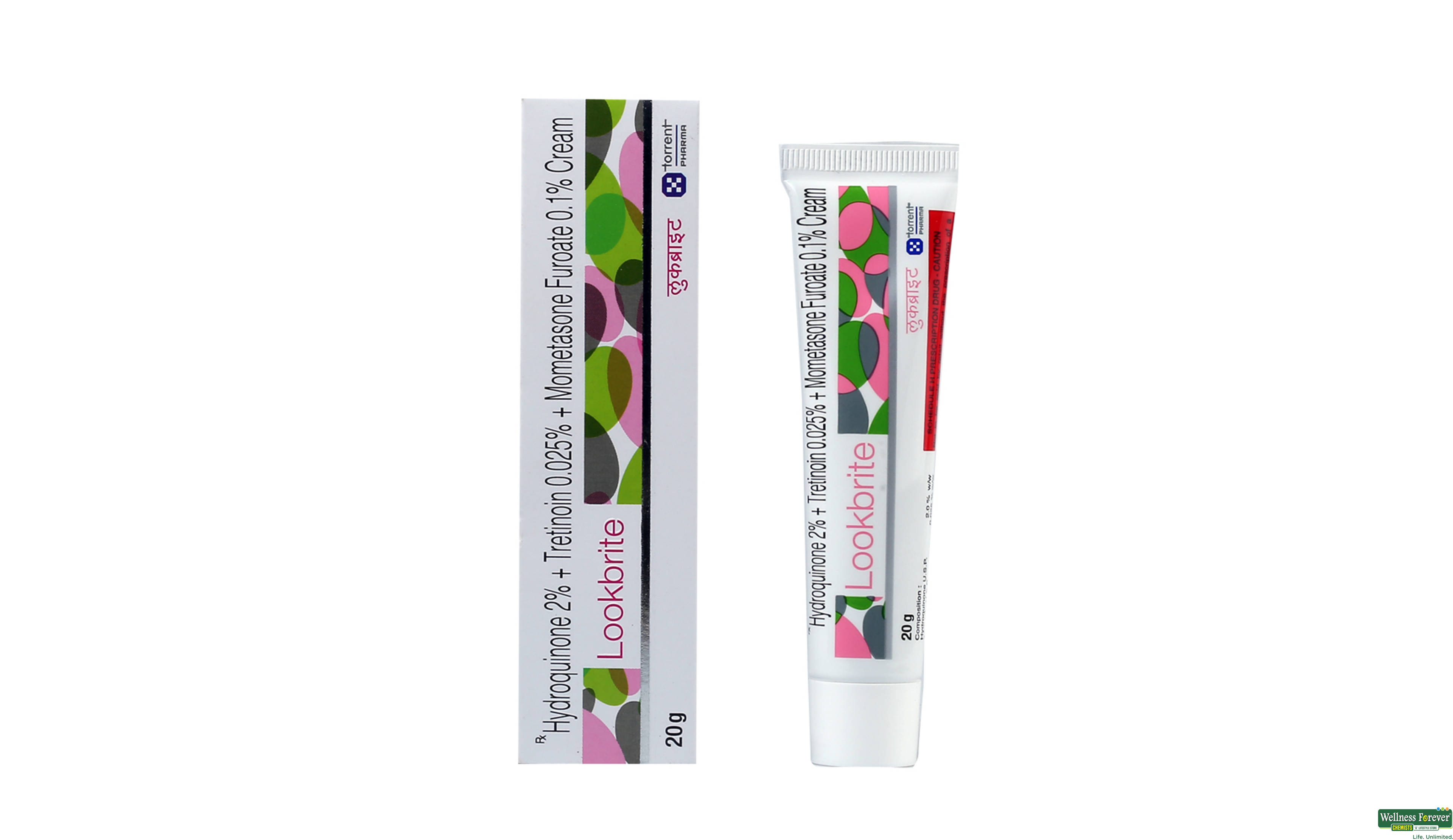 LOOKBRITE CREAM 20GM- 1, 20GM, null