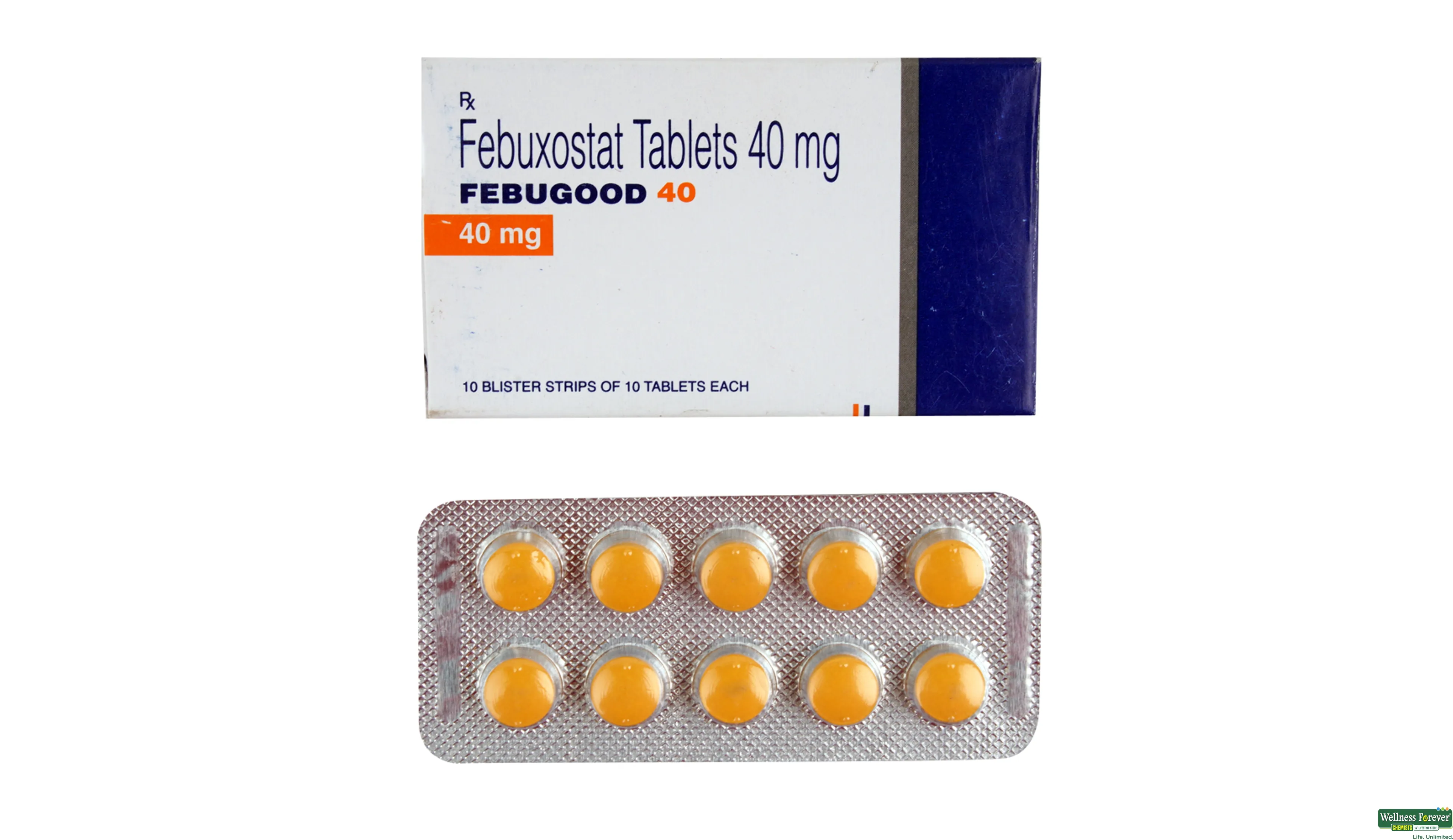 FEBUGOOD 40MG 10TAB- 1, 10TAB, 