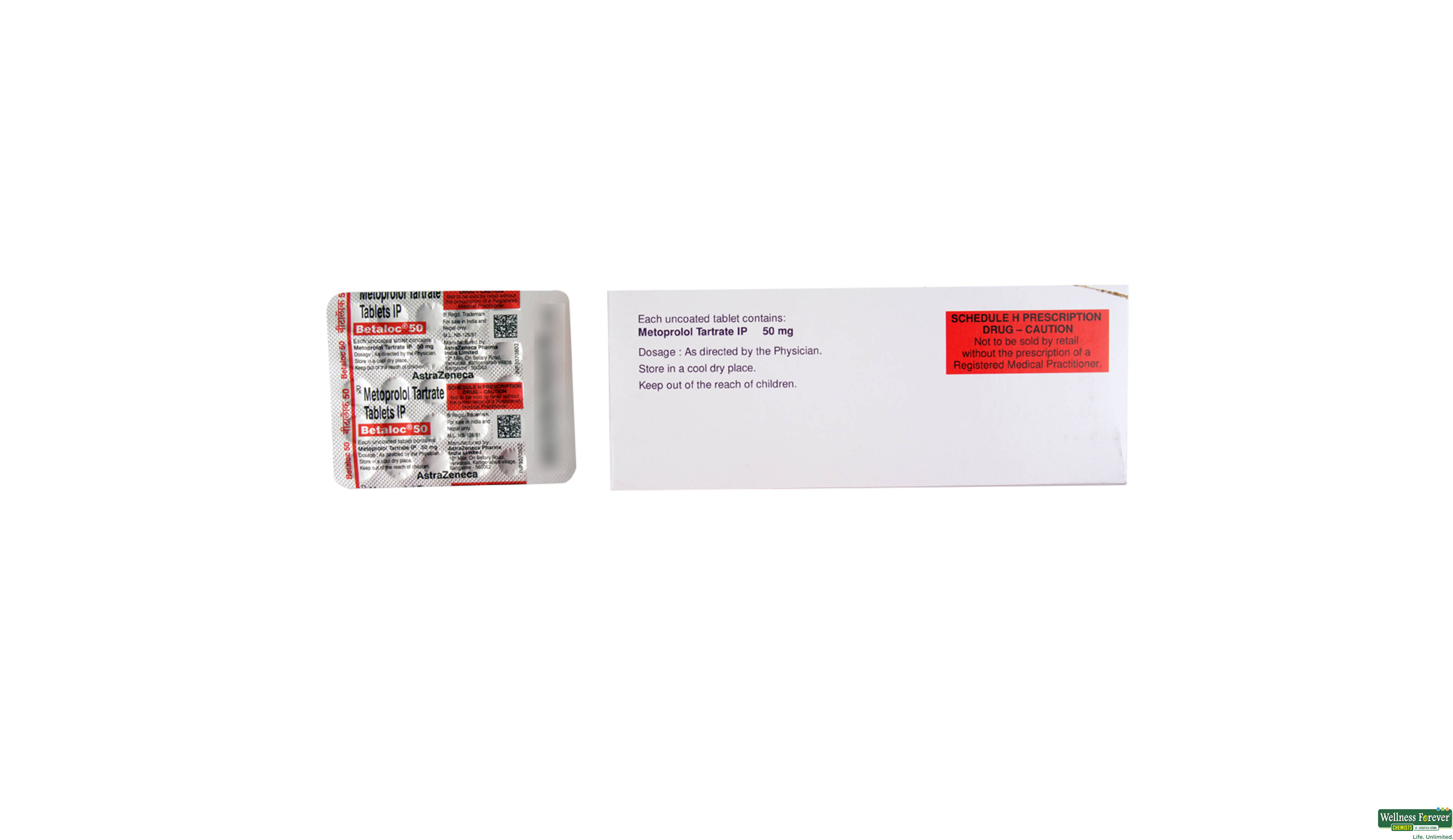 BETALOC 50MG 30TAB- 2, 30TAB, 