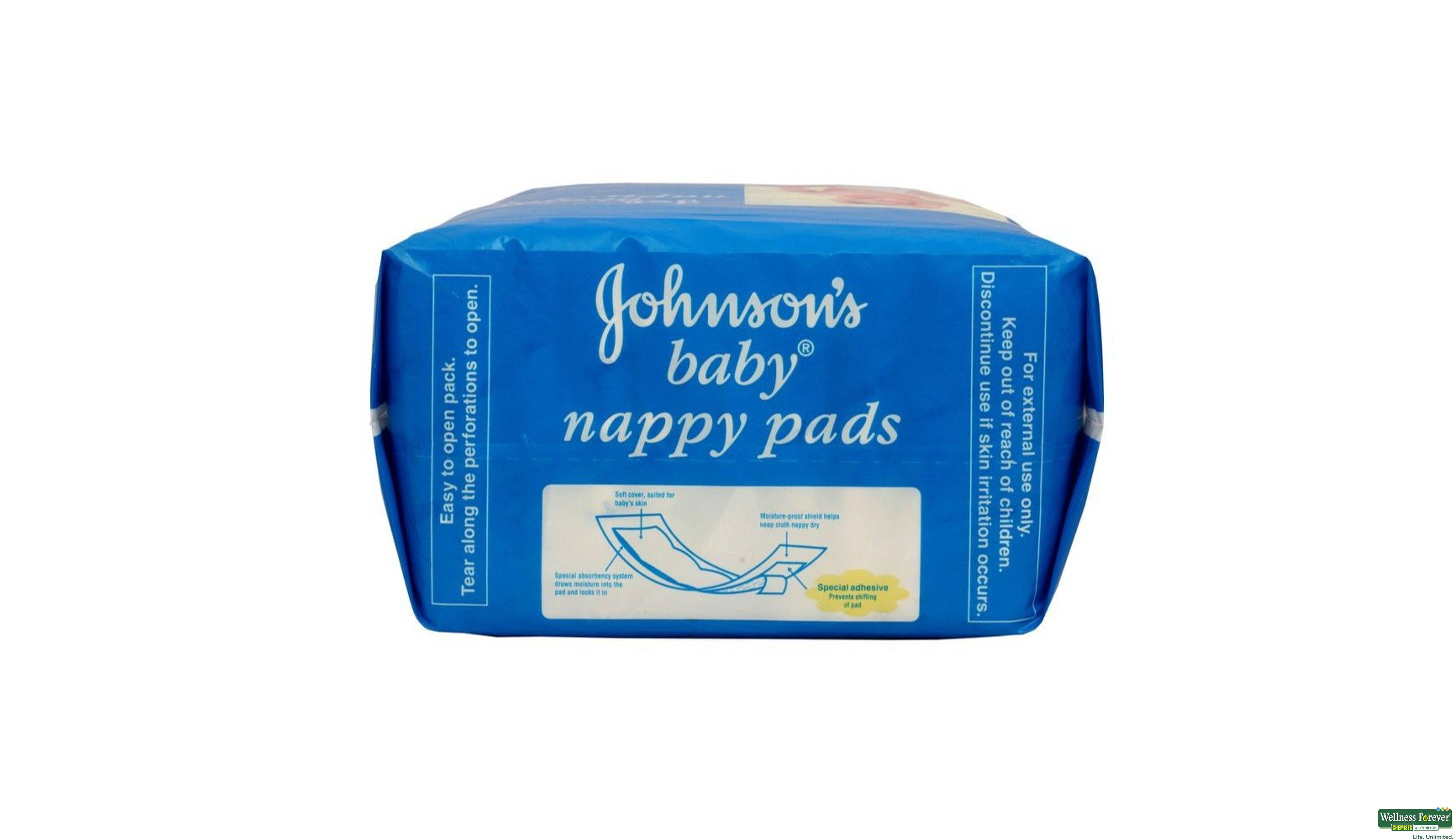 JJ BABY NAPPY PAD 20PC- 2, 20PC, 