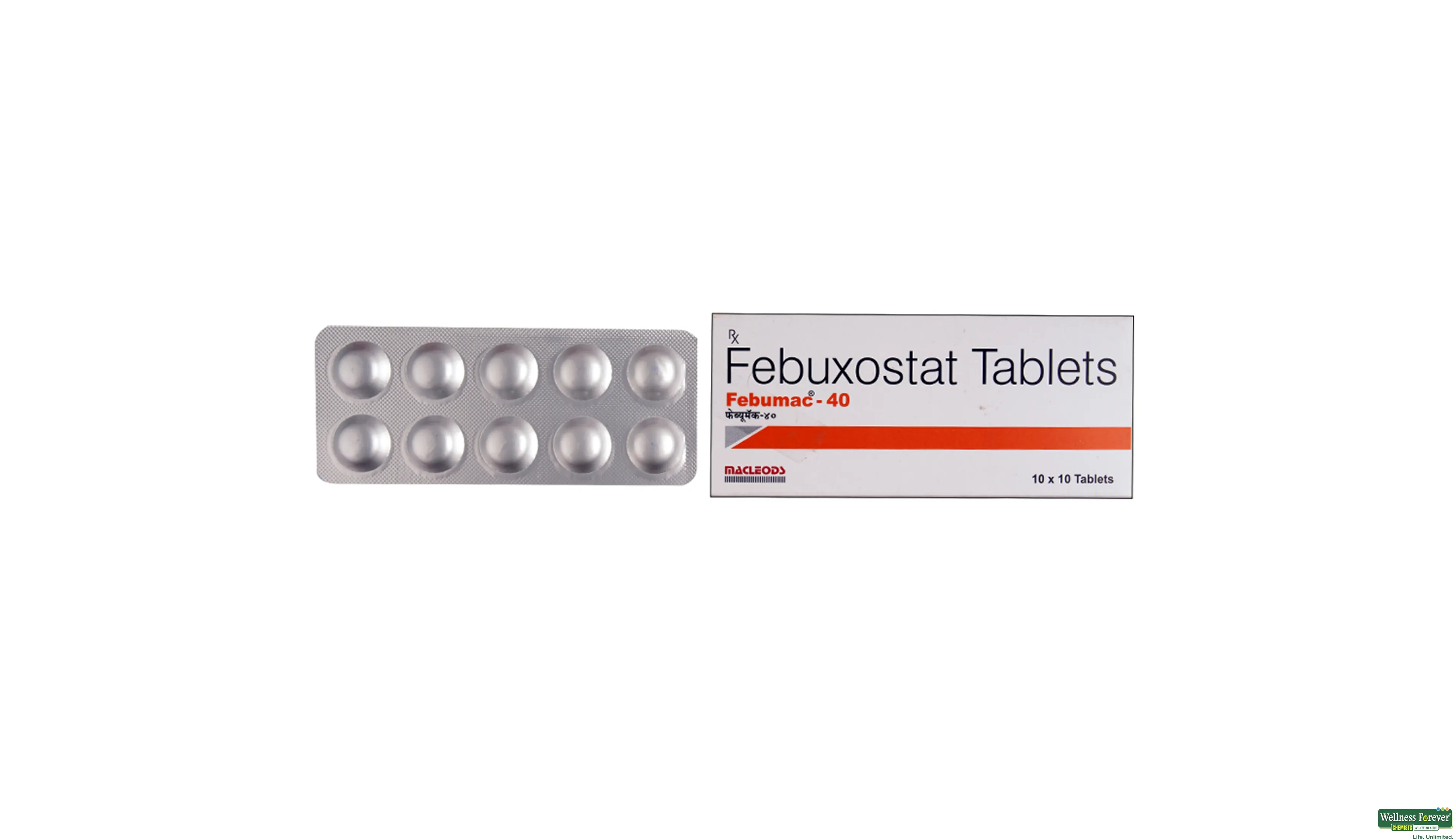 FEBUMAC 40MG 10TAB- 2, 10TAB, 