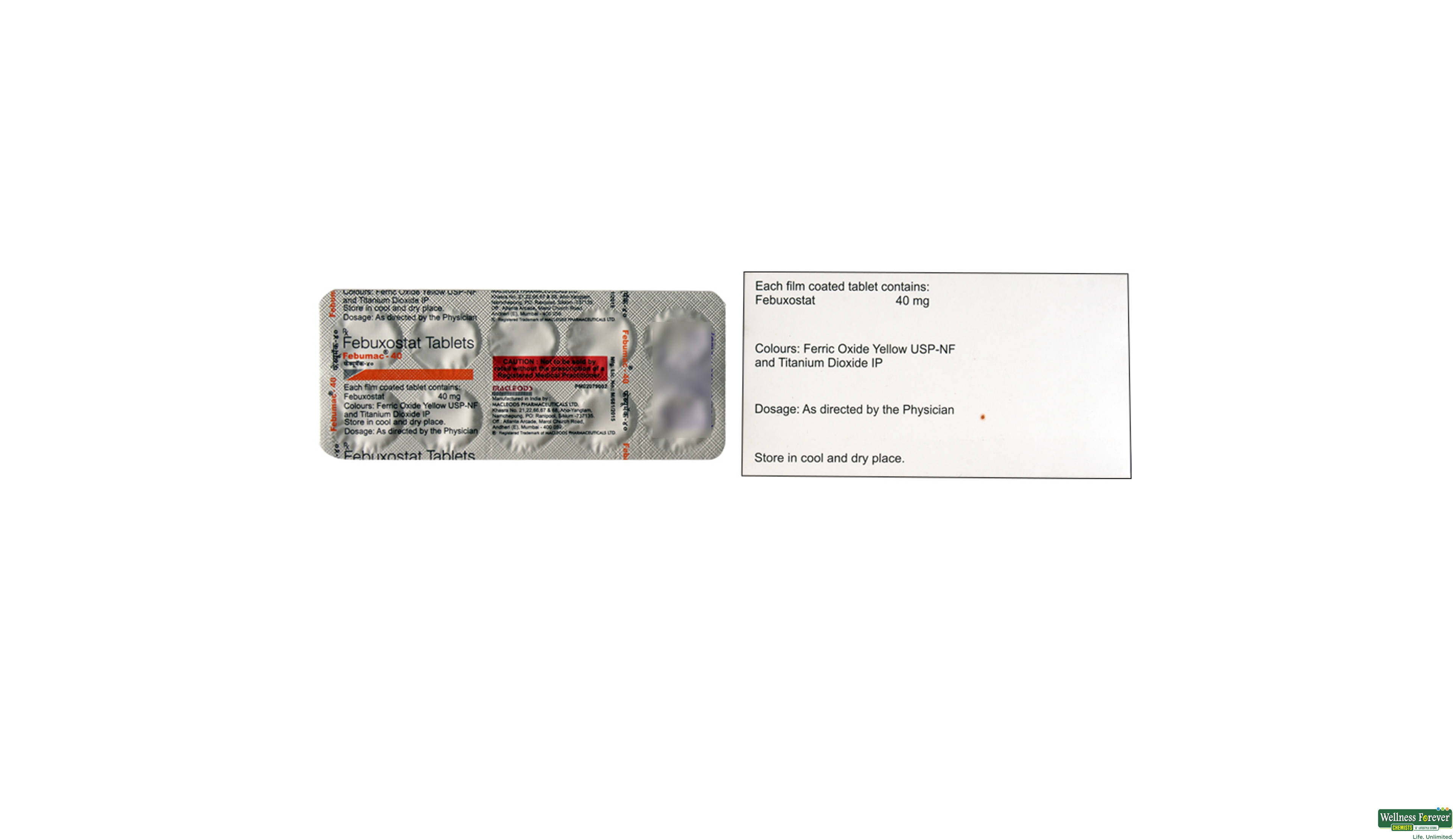 FEBUMAC 40MG 10TAB- 4, 10TAB, 