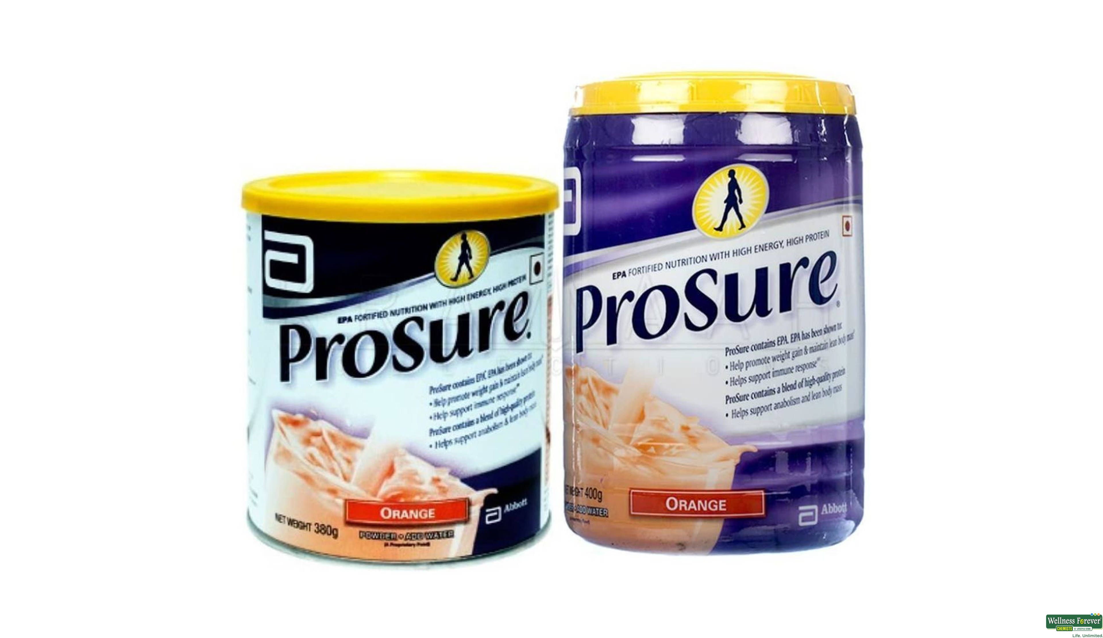 PROSURE ORANGE PWDR 400GM- 1, 400GM, 