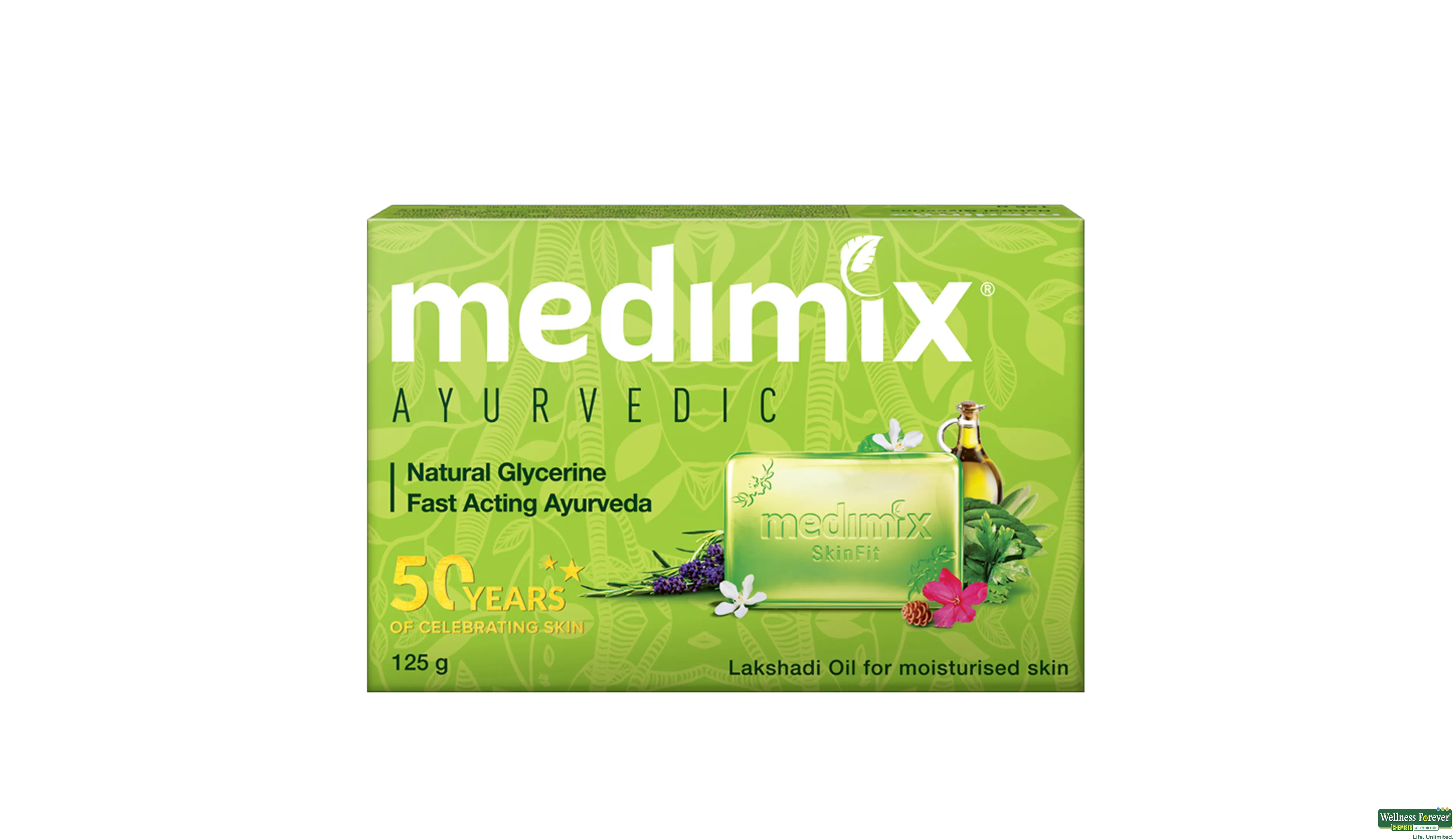 MEDIMIX SOAP GLYCERINE 125GM- 1, 125GM, 
