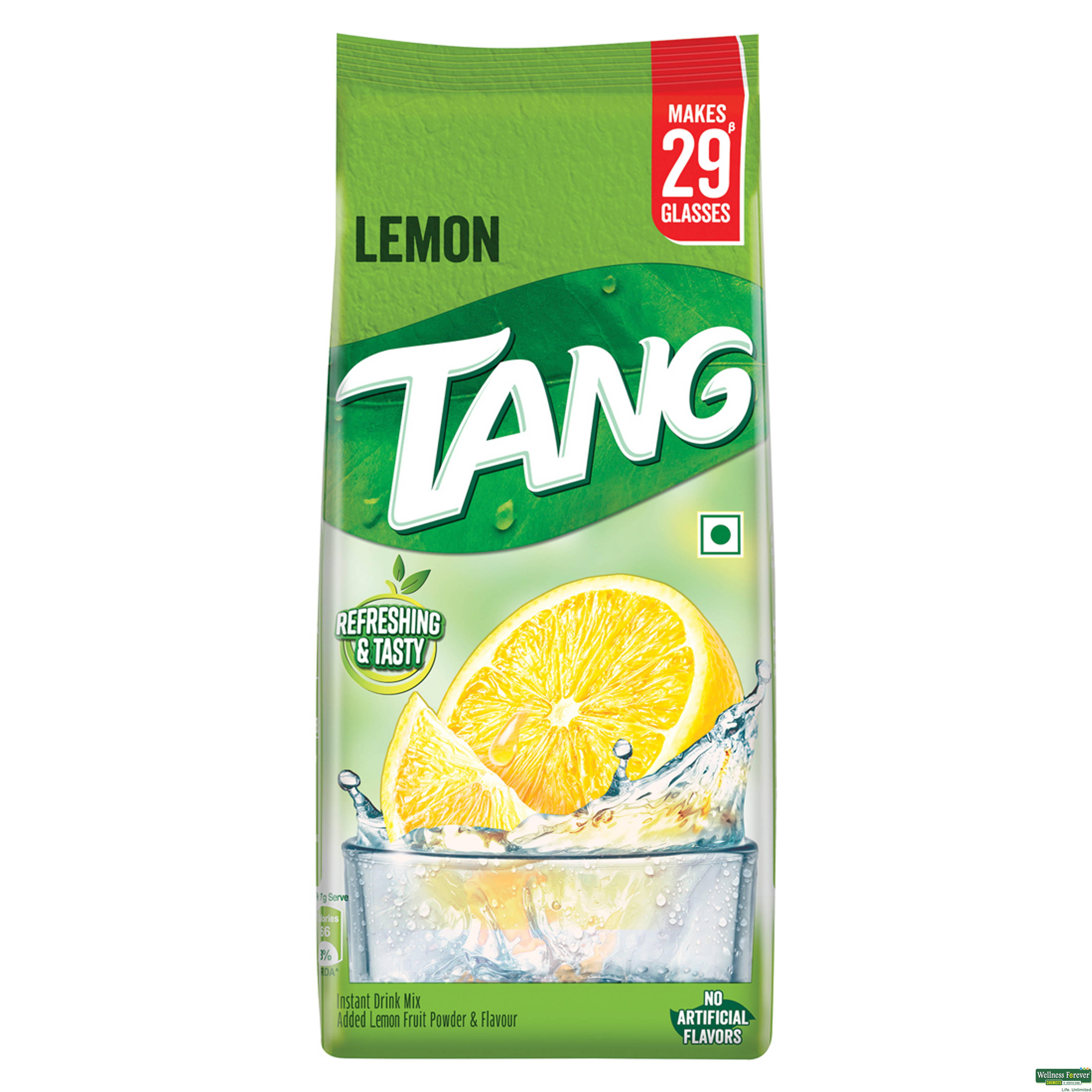 Tang Instant Drink Mix Powder, Lemon, 500 g-image