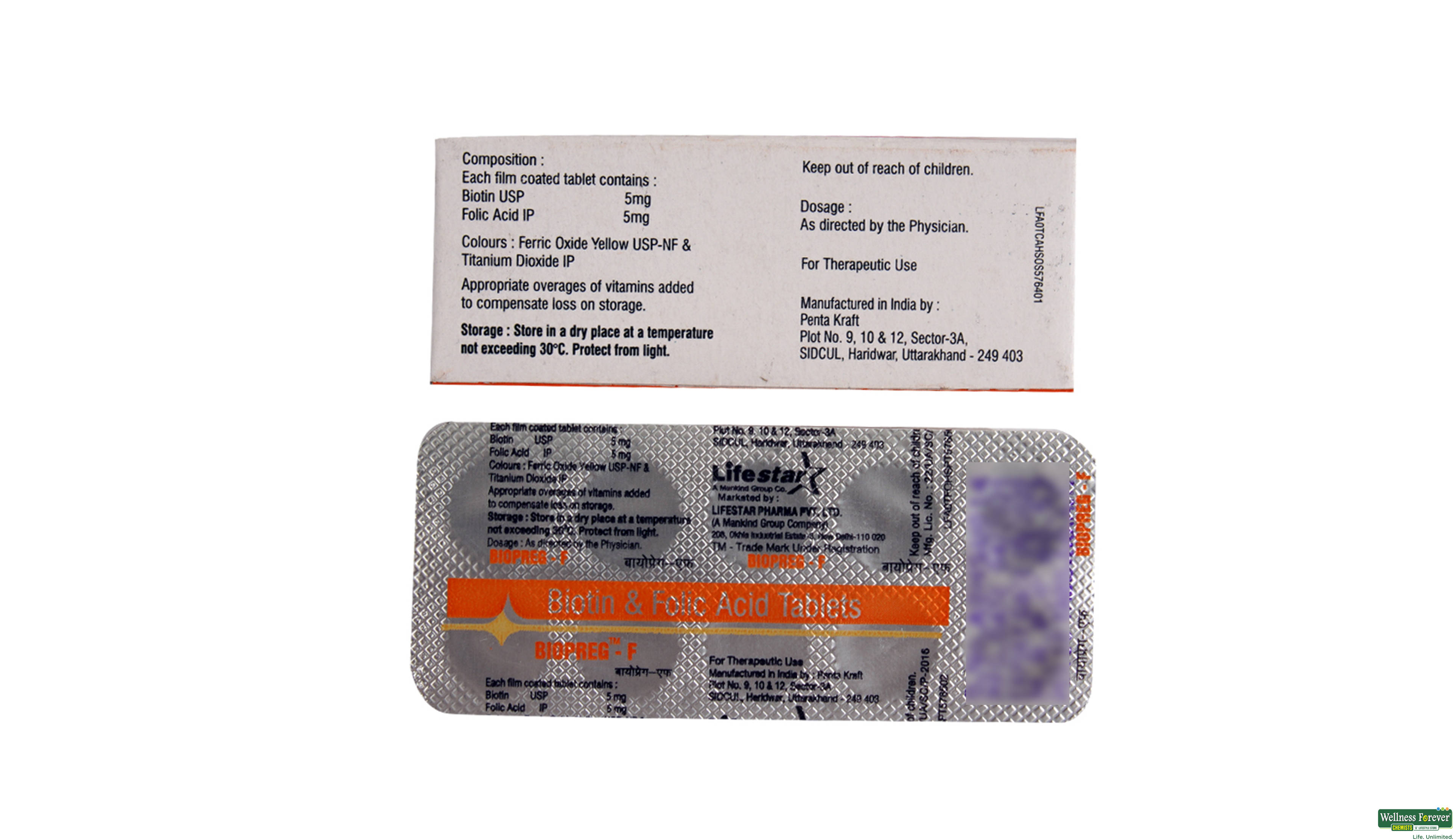 BIOPREG-F 10TAB- 2, 10TAB, 