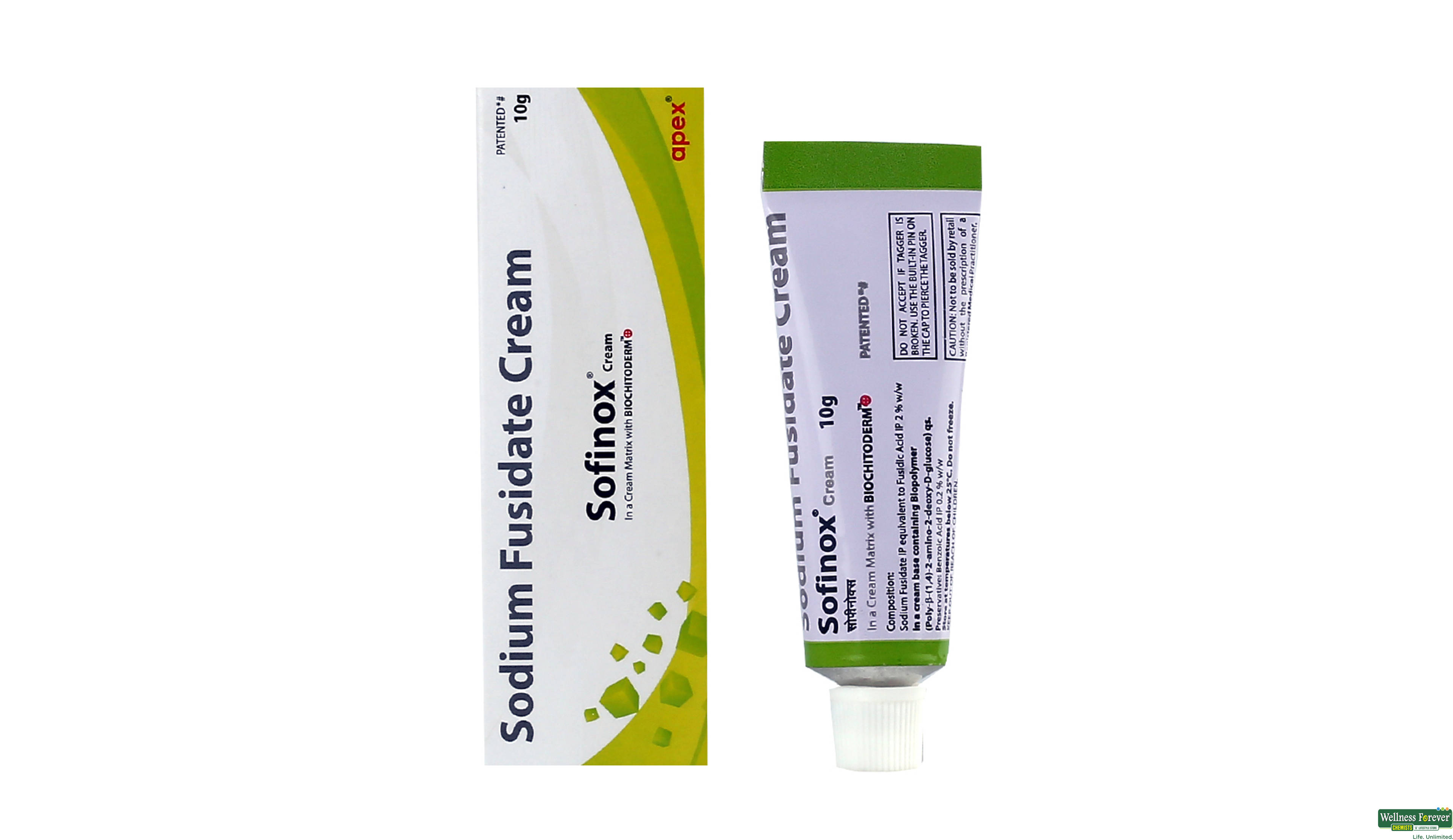 SOFINOX CREAM 10GM- 1, 10GM, 