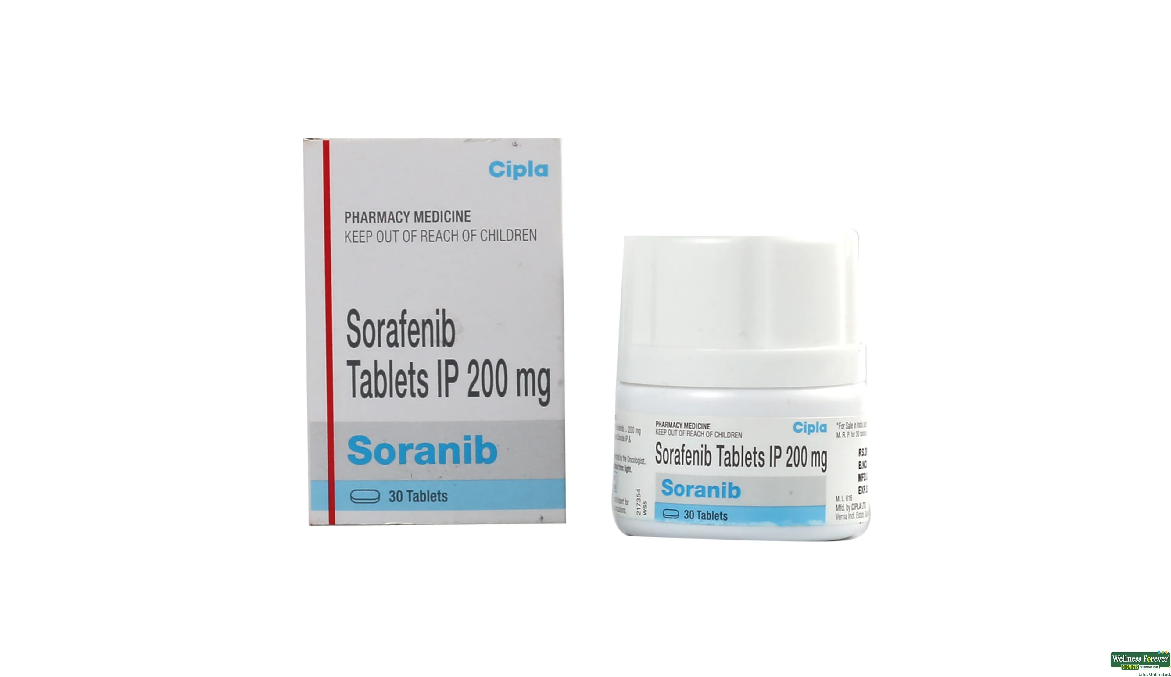 SORANIB 200MG 30TAB- 1, 30TAB, null