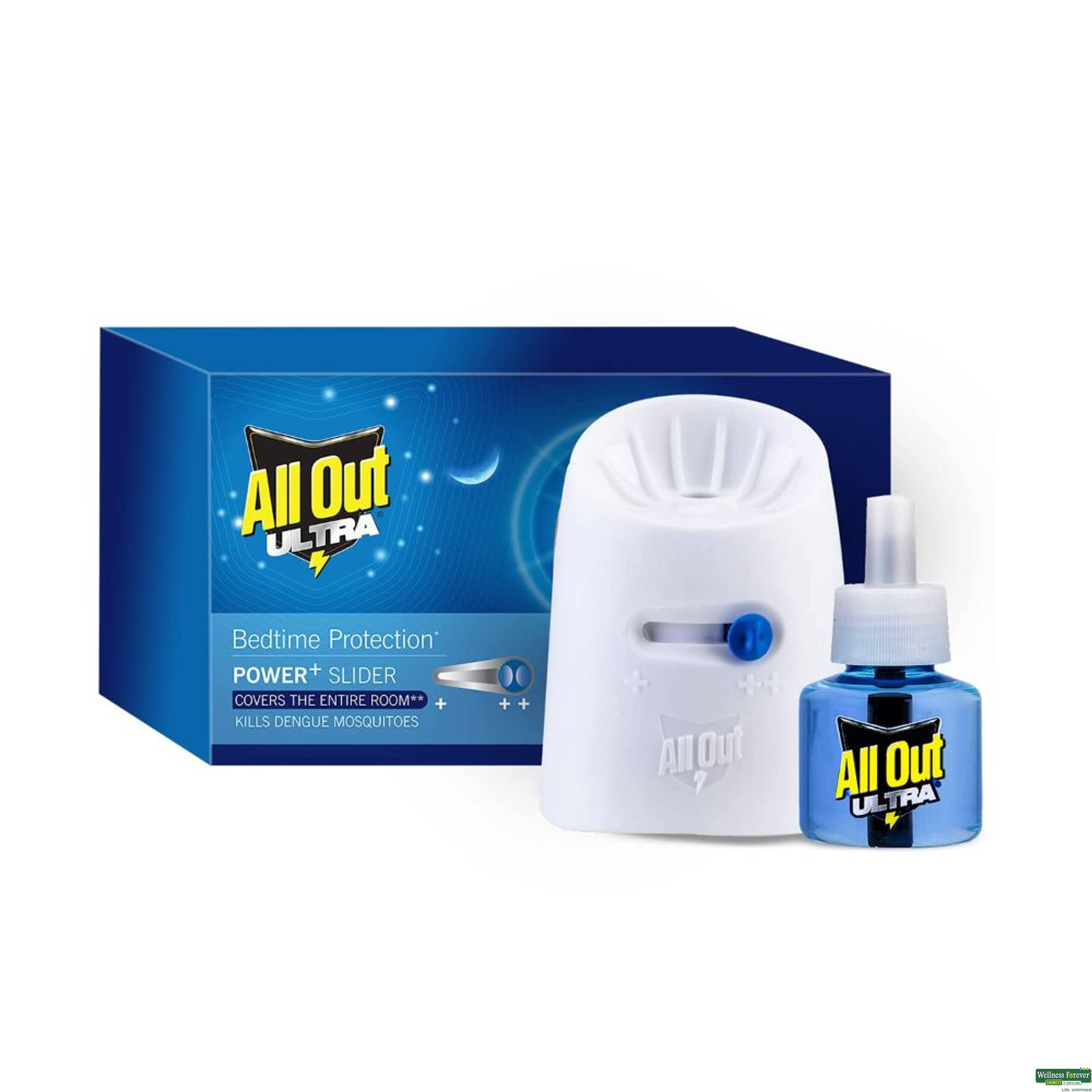 All Out Ultra Powderer+ Mosquito Repellant Slider Kit 1 Piece-image