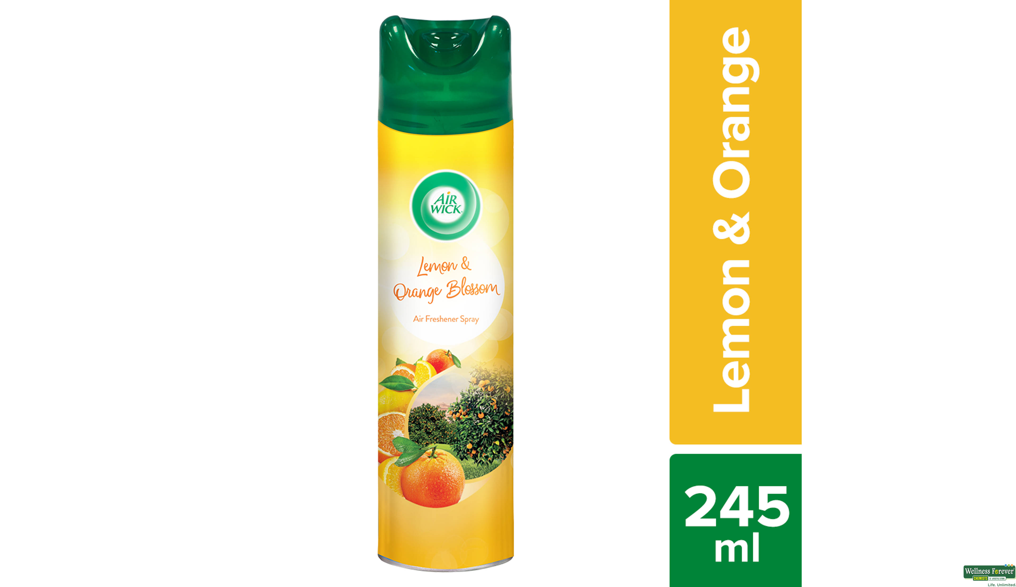 AIRWICK SPRAY LEMON/ORANGE BLOSSOM 245ML- 1, 245ML, null