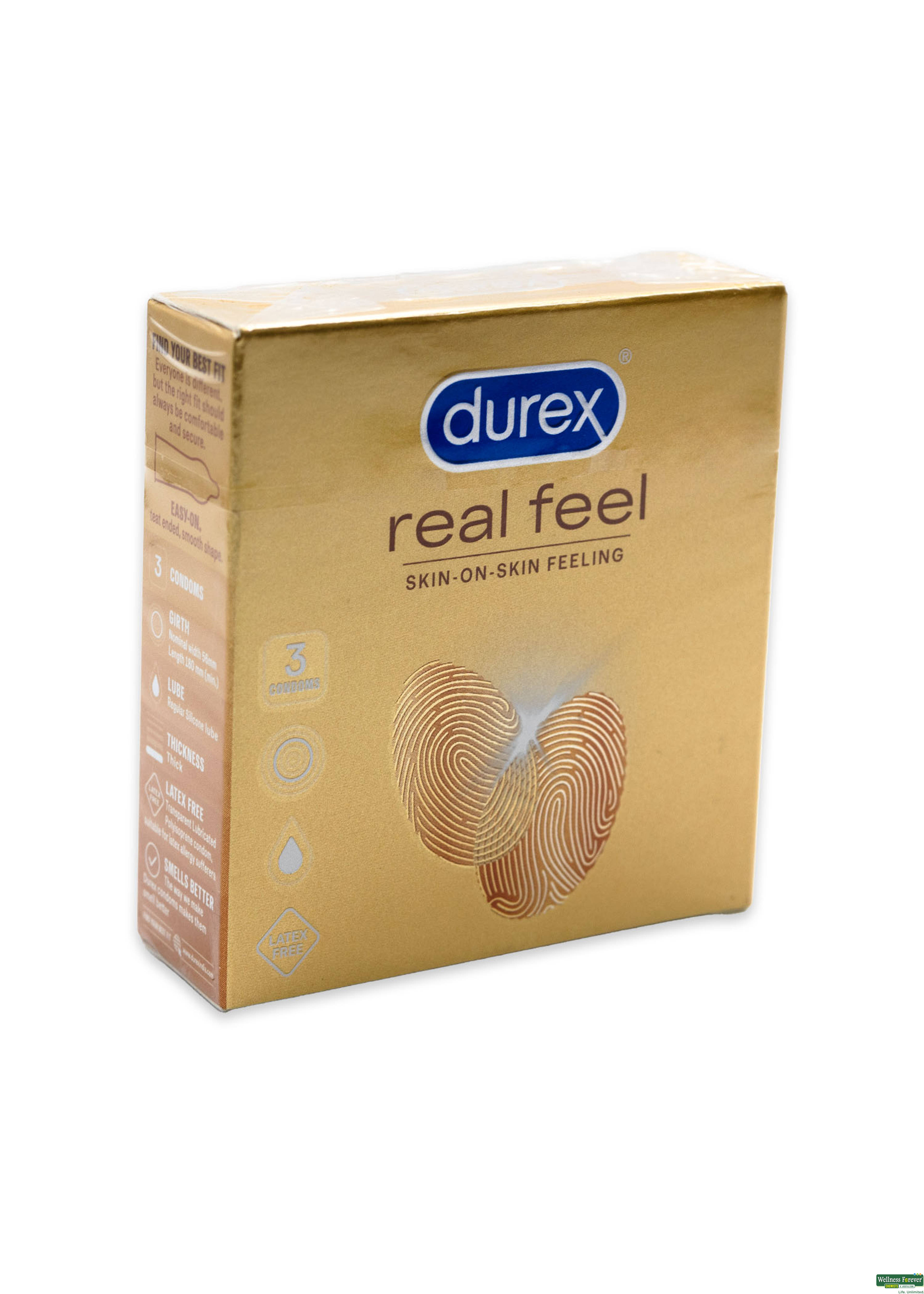 DUREX CONDOM REAL FEEL 3PC-image