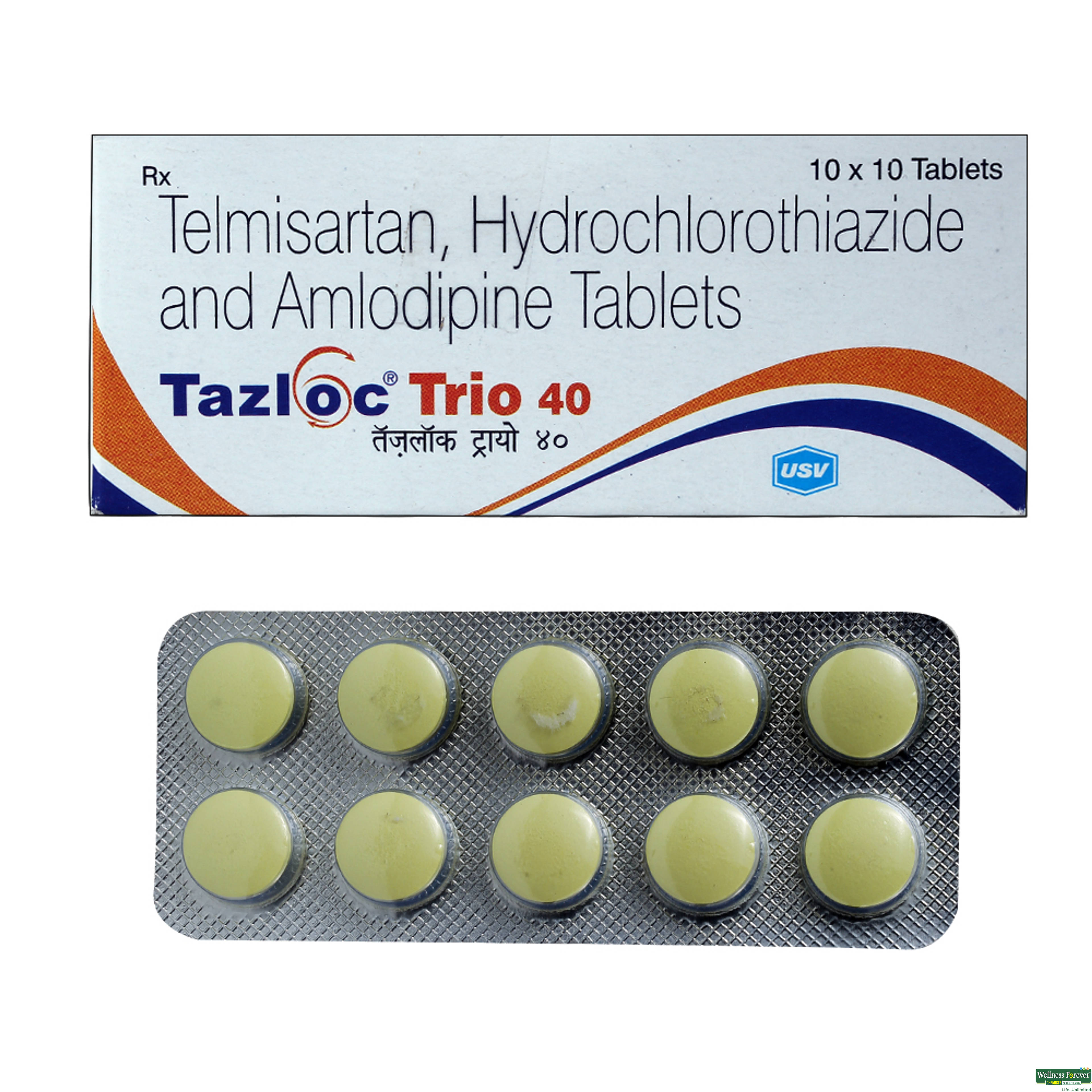 TAZLOC-TRIO 40MG 10TAB-image