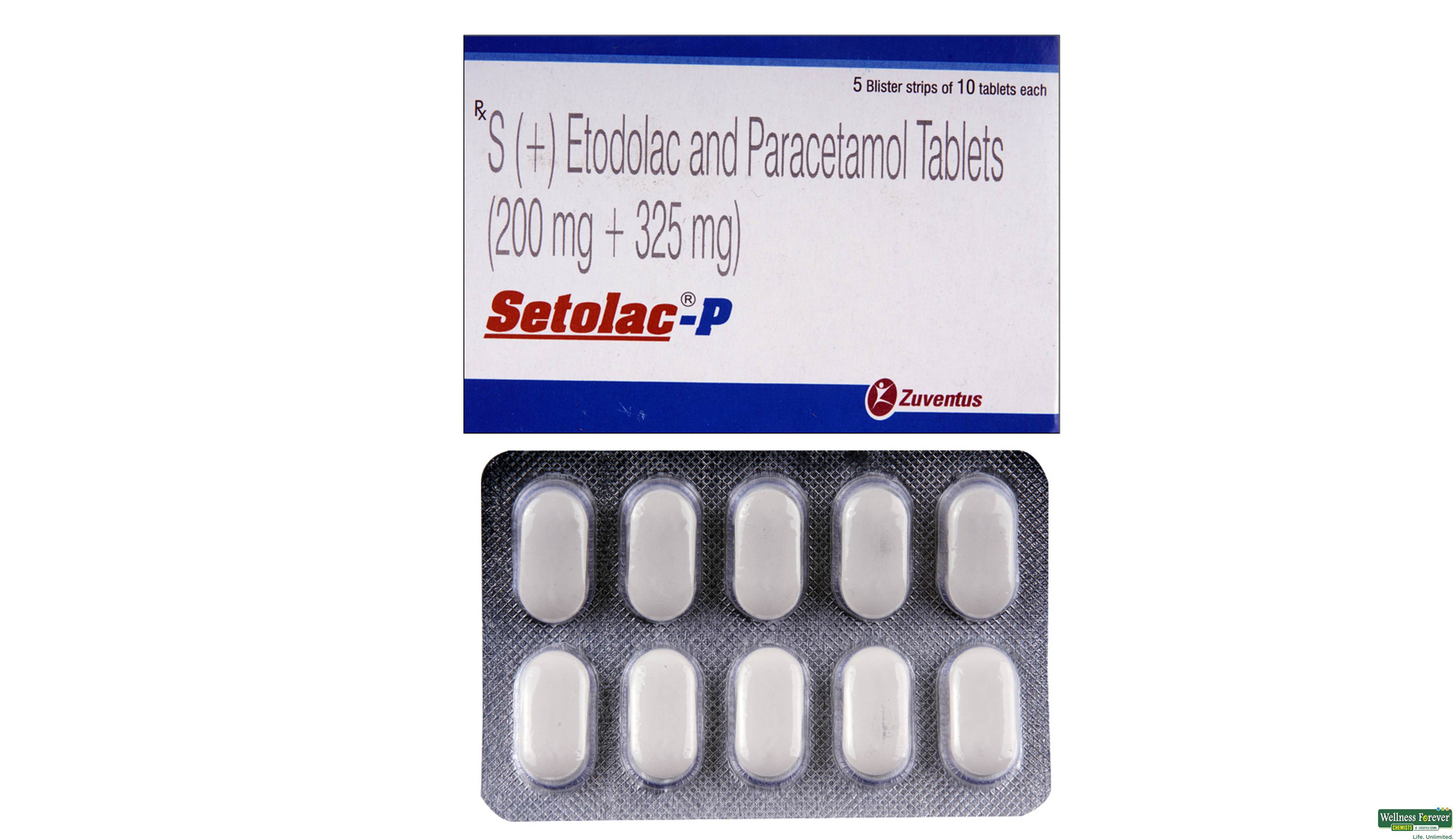 SETOLAC-P 10TAB- 1, 10TAB, null