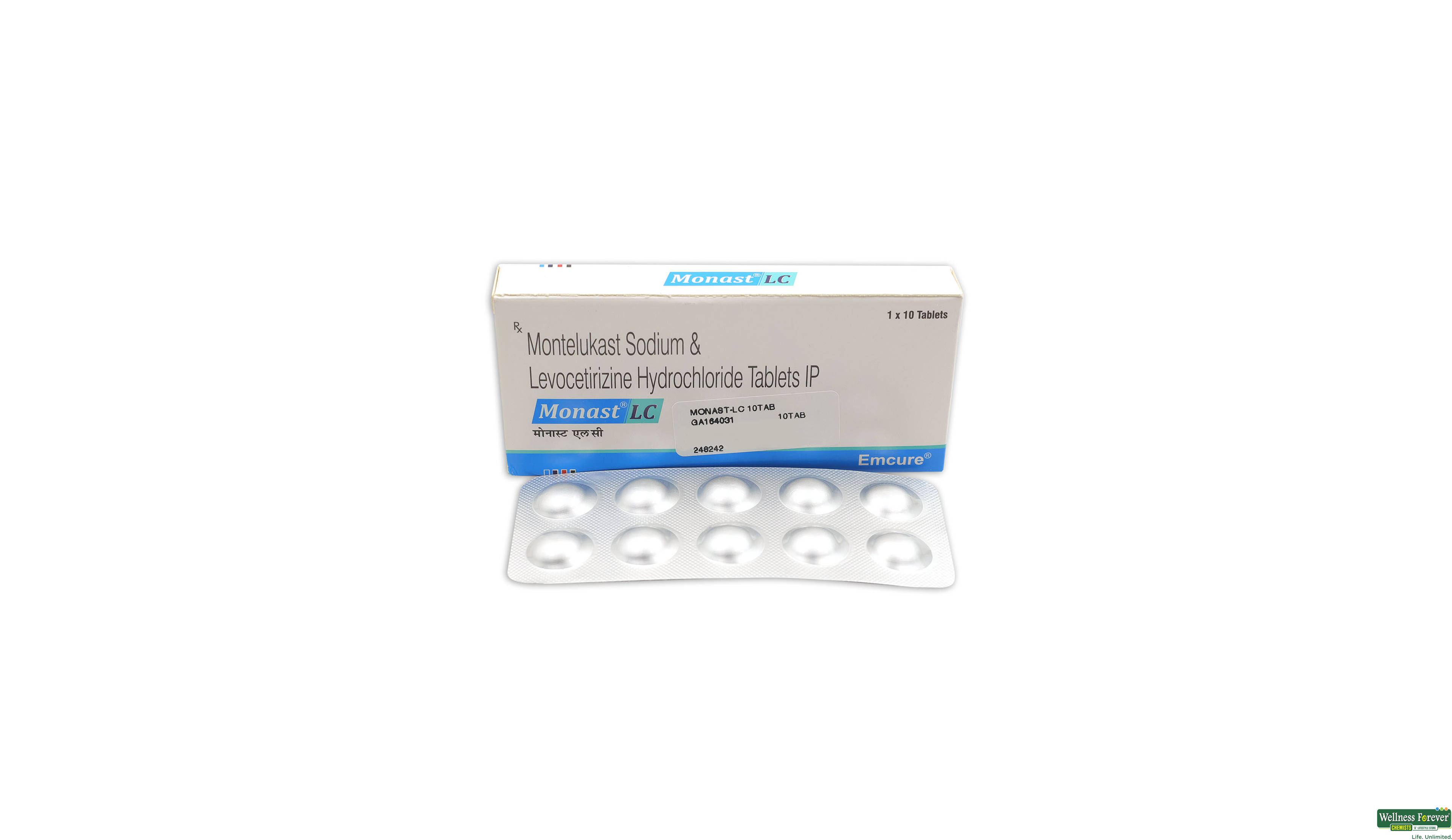MONAST-LC 10TAB- 1, 10TAB, null
