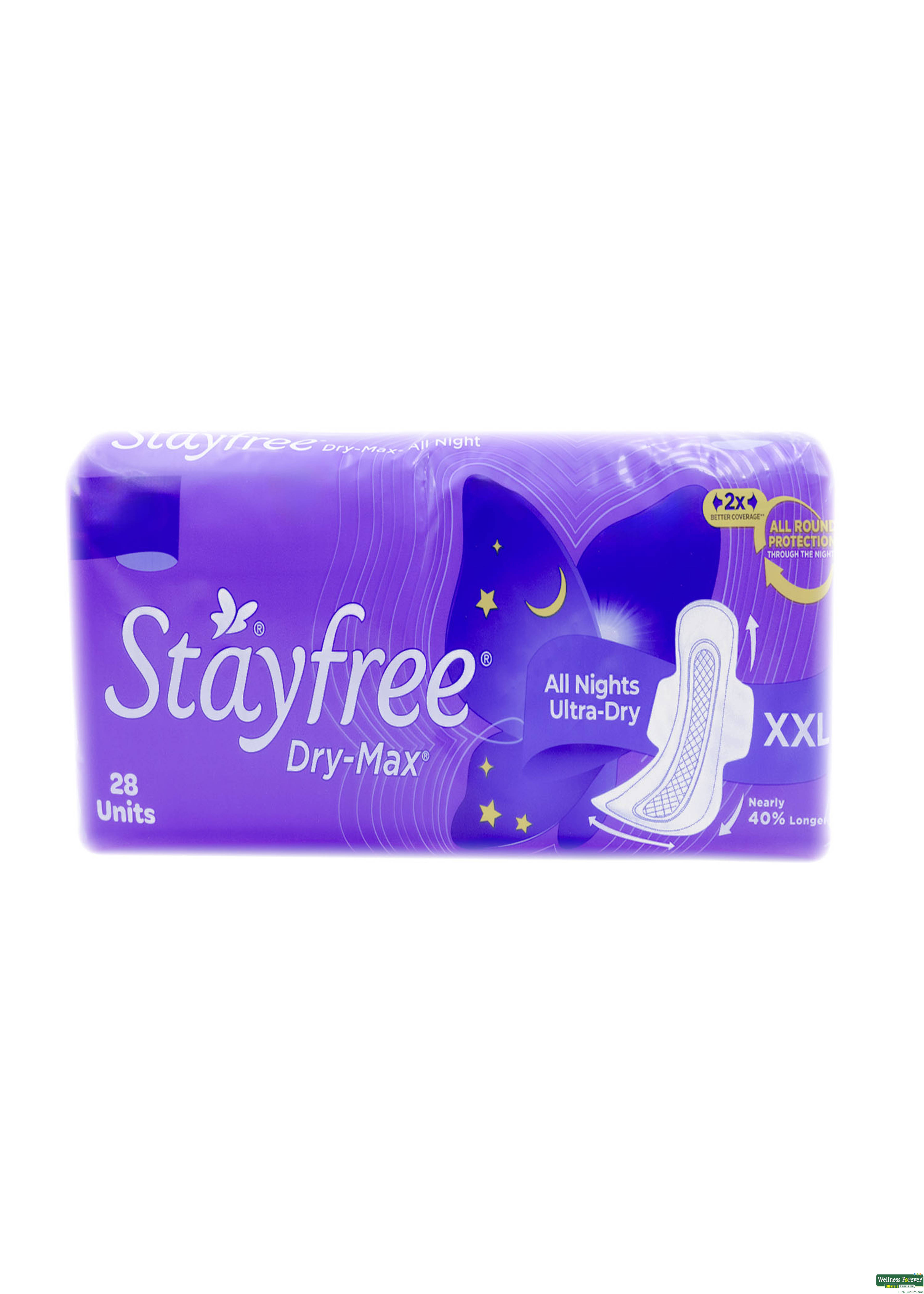 STAYFREE SA/PADS D/MAX ALL NIGHT 28PC-image