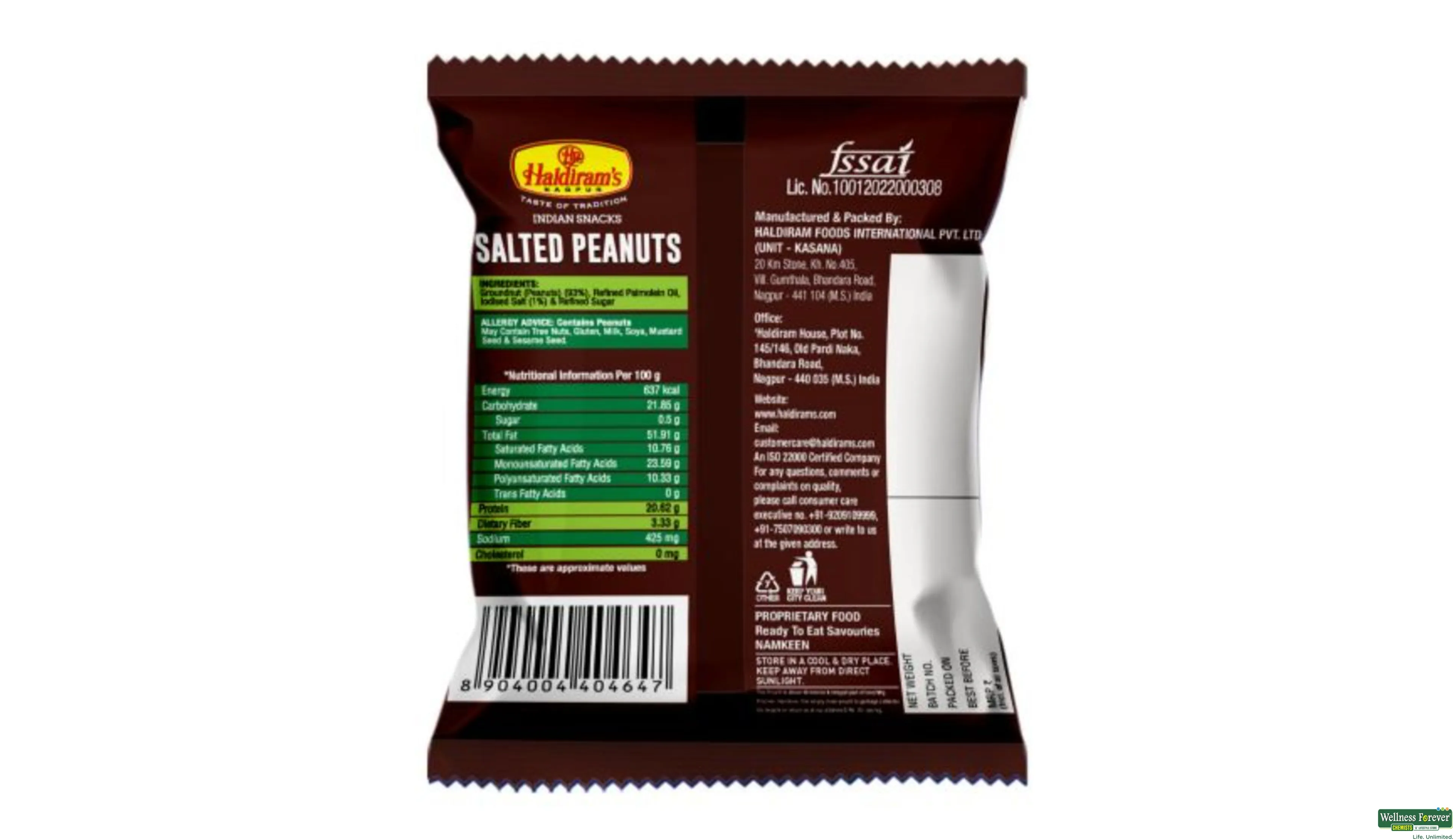 HALDIRAM SALTED PEANUTS 200GM- 2, 200GM, 