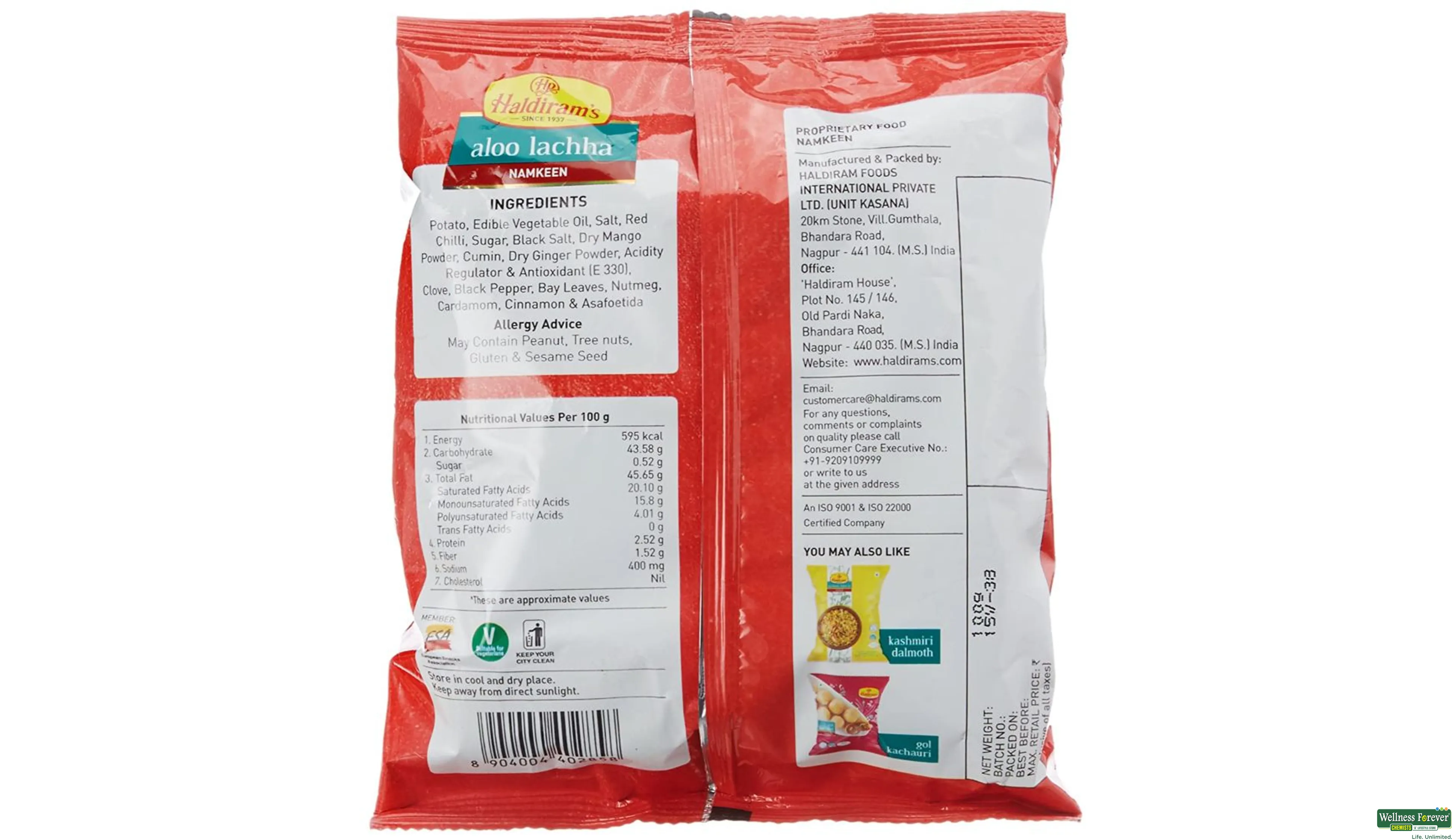 Haldiram Gobi Paratha 4pc 400 gm – Maurya Grocery