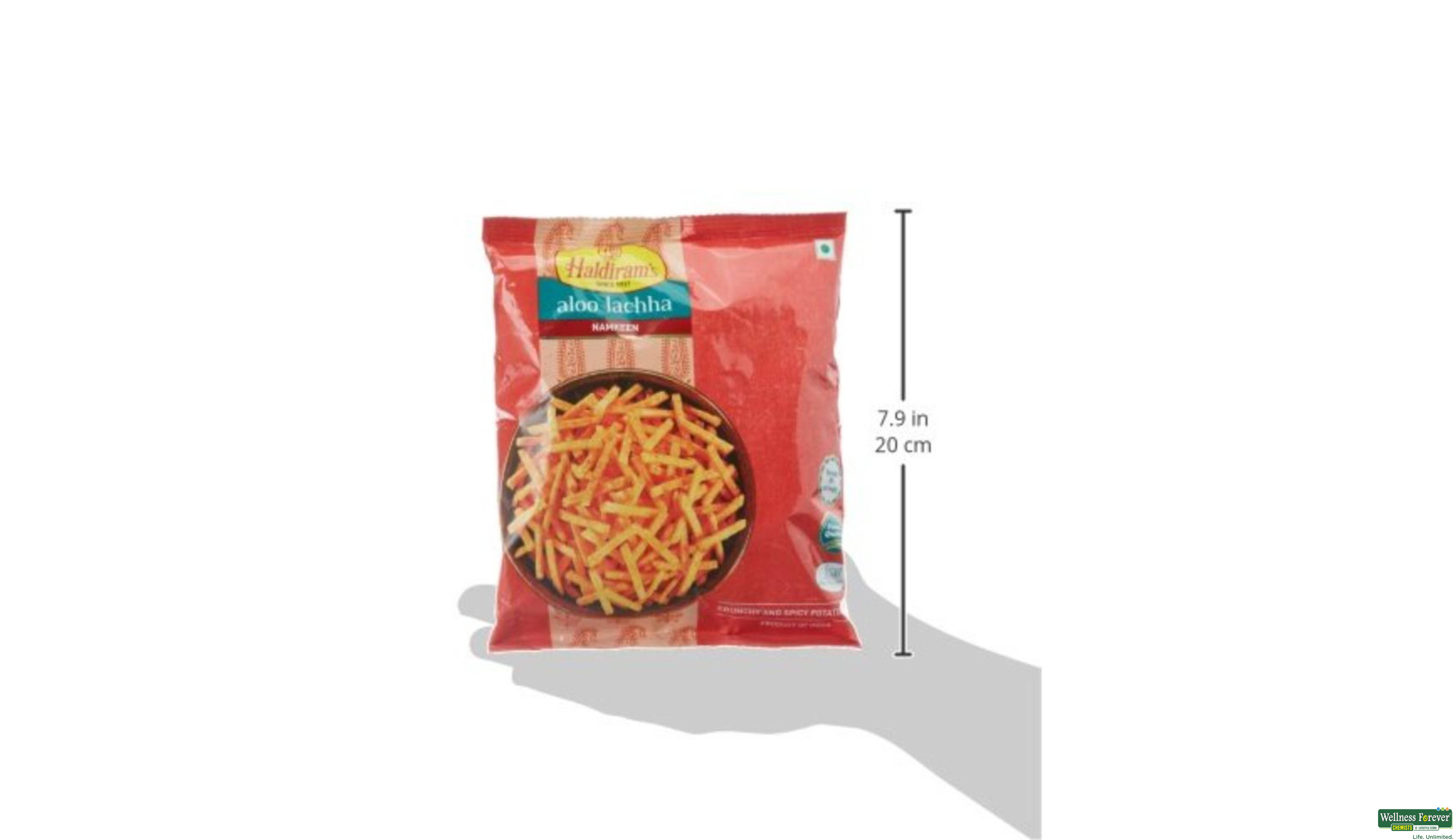 HALDIRAM LACHHA ALOO 100GM- 3, 100GM, 