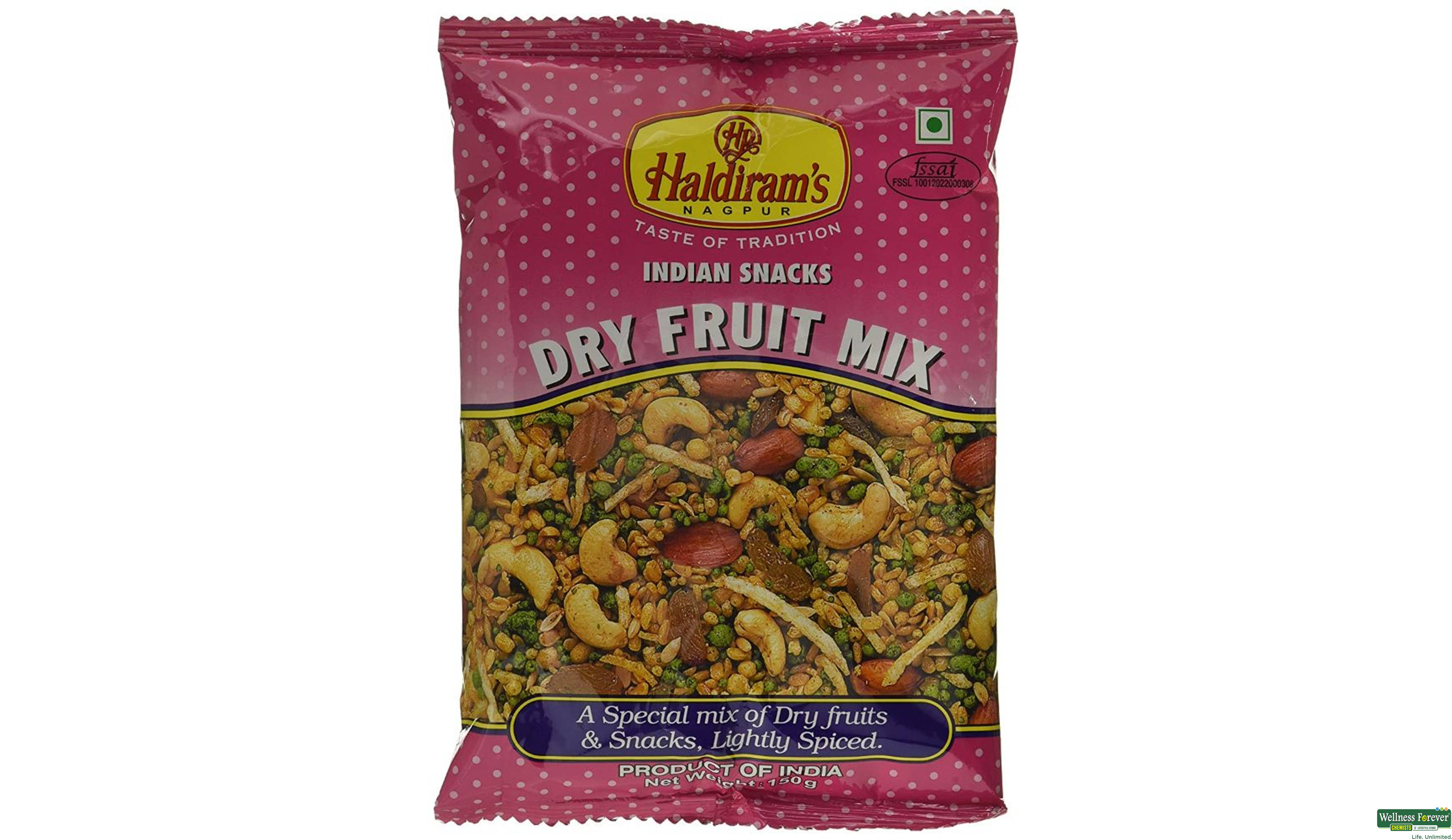 HALDIRAM DRY FRUIT MIXTURE 150GM- 1, 150GM, 