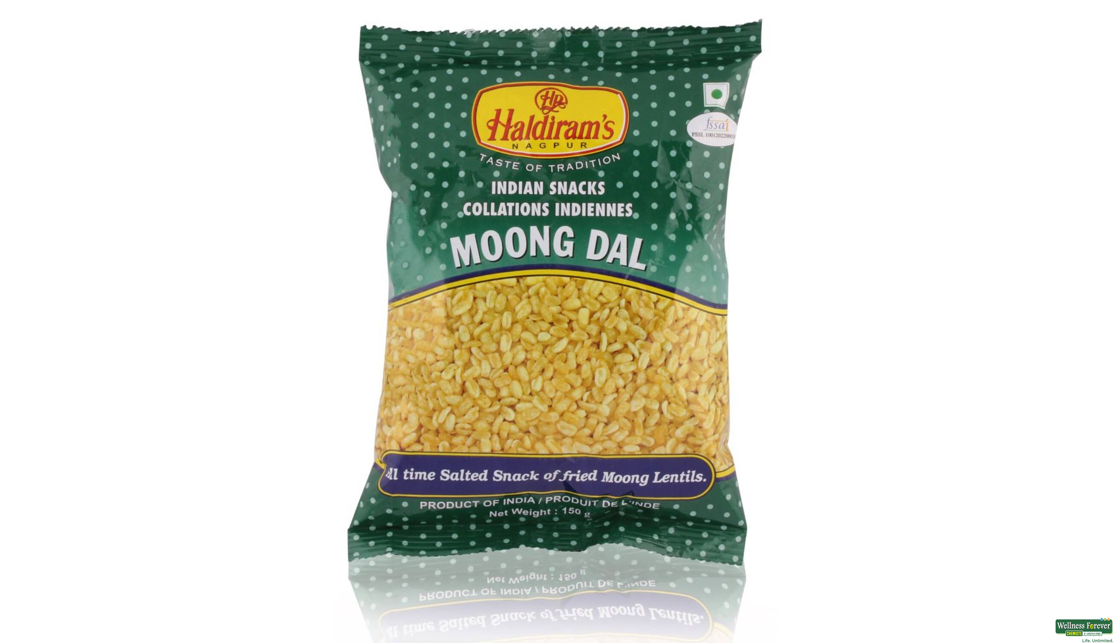 HALDIRAM DAL MOONG 150GM- 1, 150GM, 