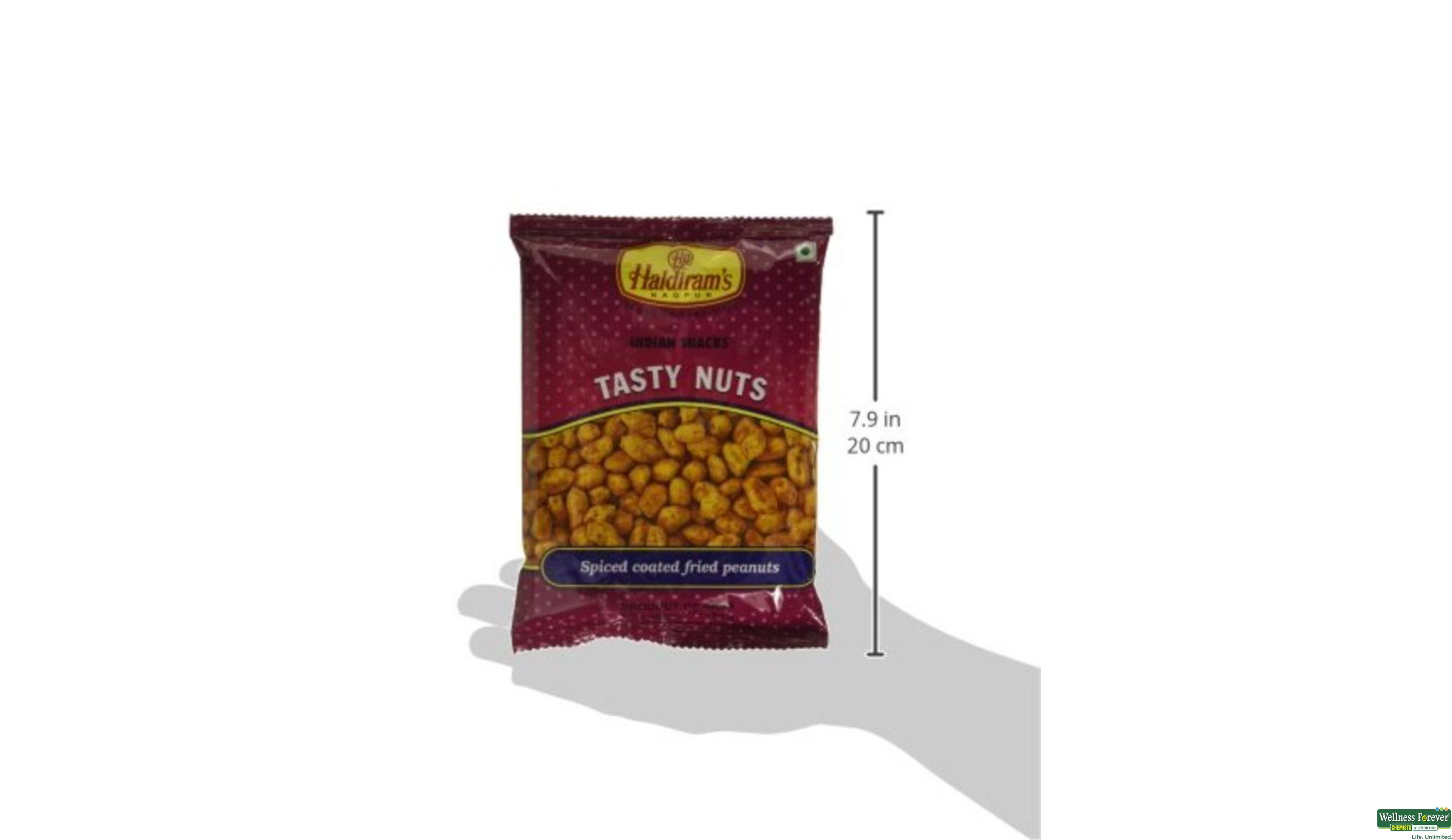 HALDIRAM  TASTY NUTS 200GM- 3, 200GM, 