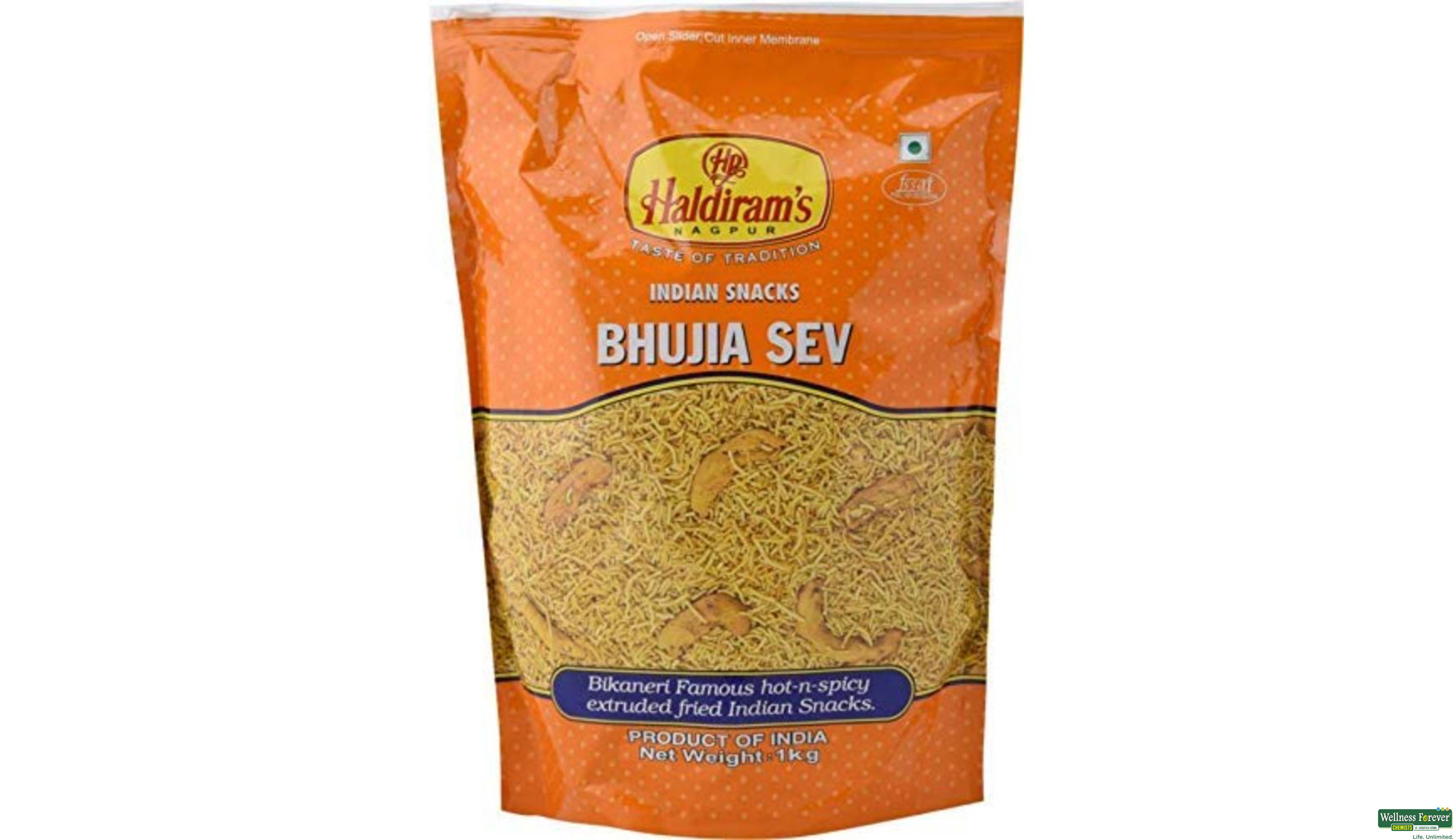 HALDIRAM BHUJIA SEV 1KG- 2, 1KG, 