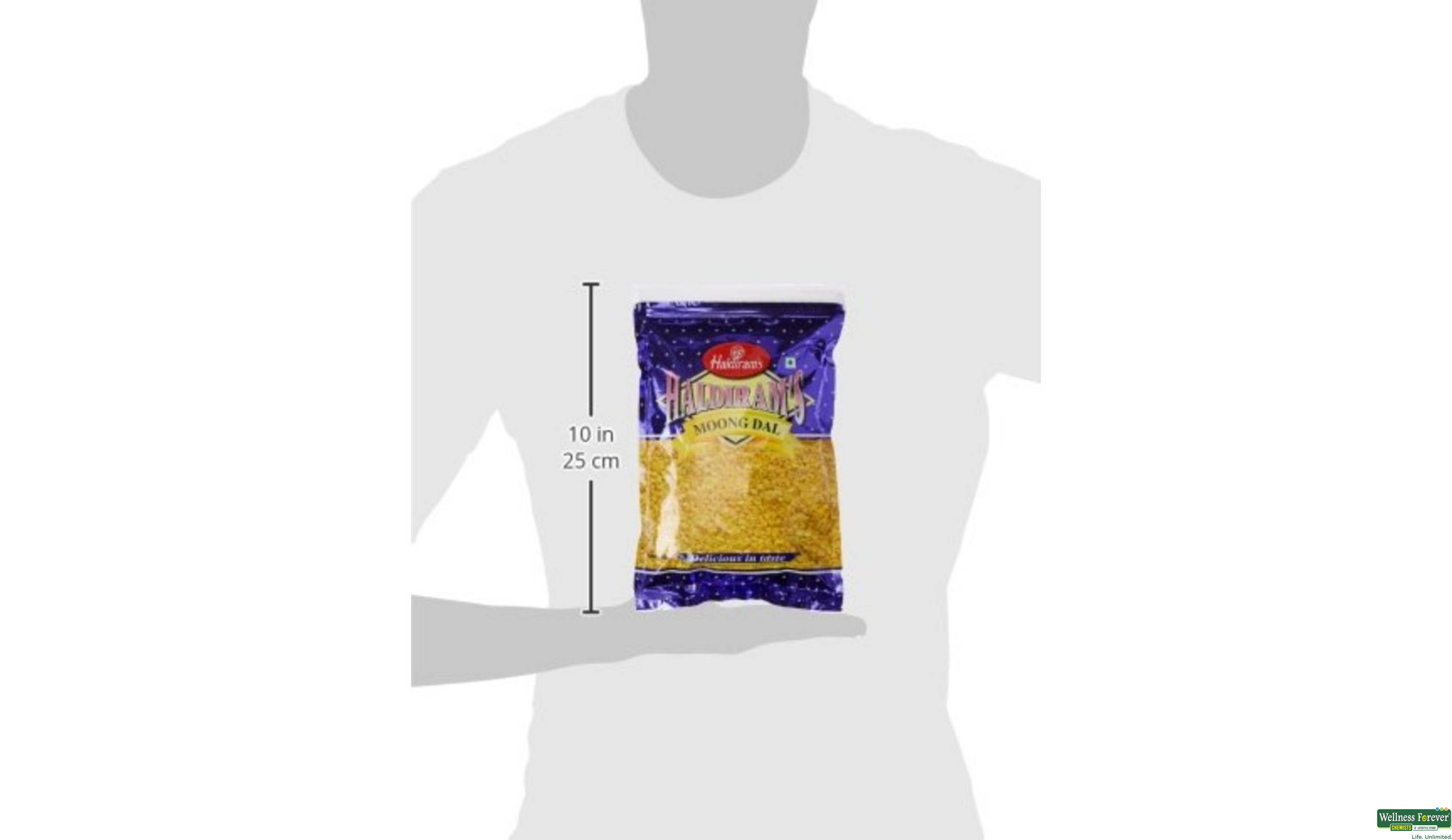 HALDIRAM MOONG DAL 400GM- 3, 400GM, 