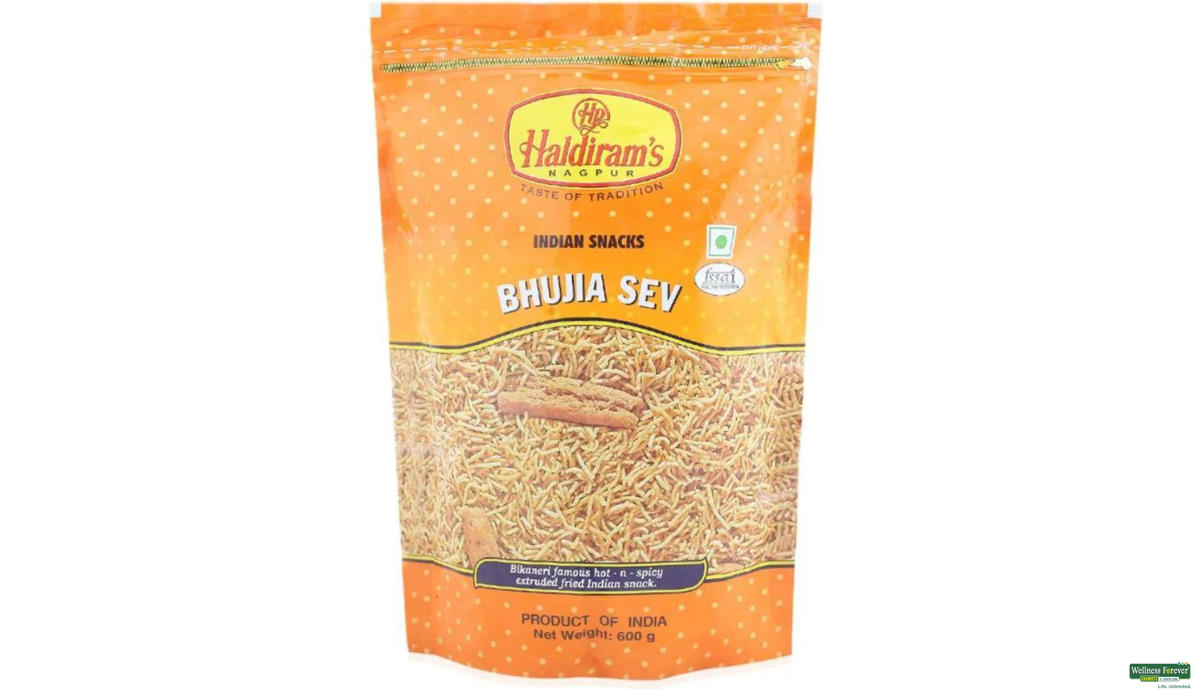 HALDIRAM BHUJIA SEV 600GM- 1, 600GM, 