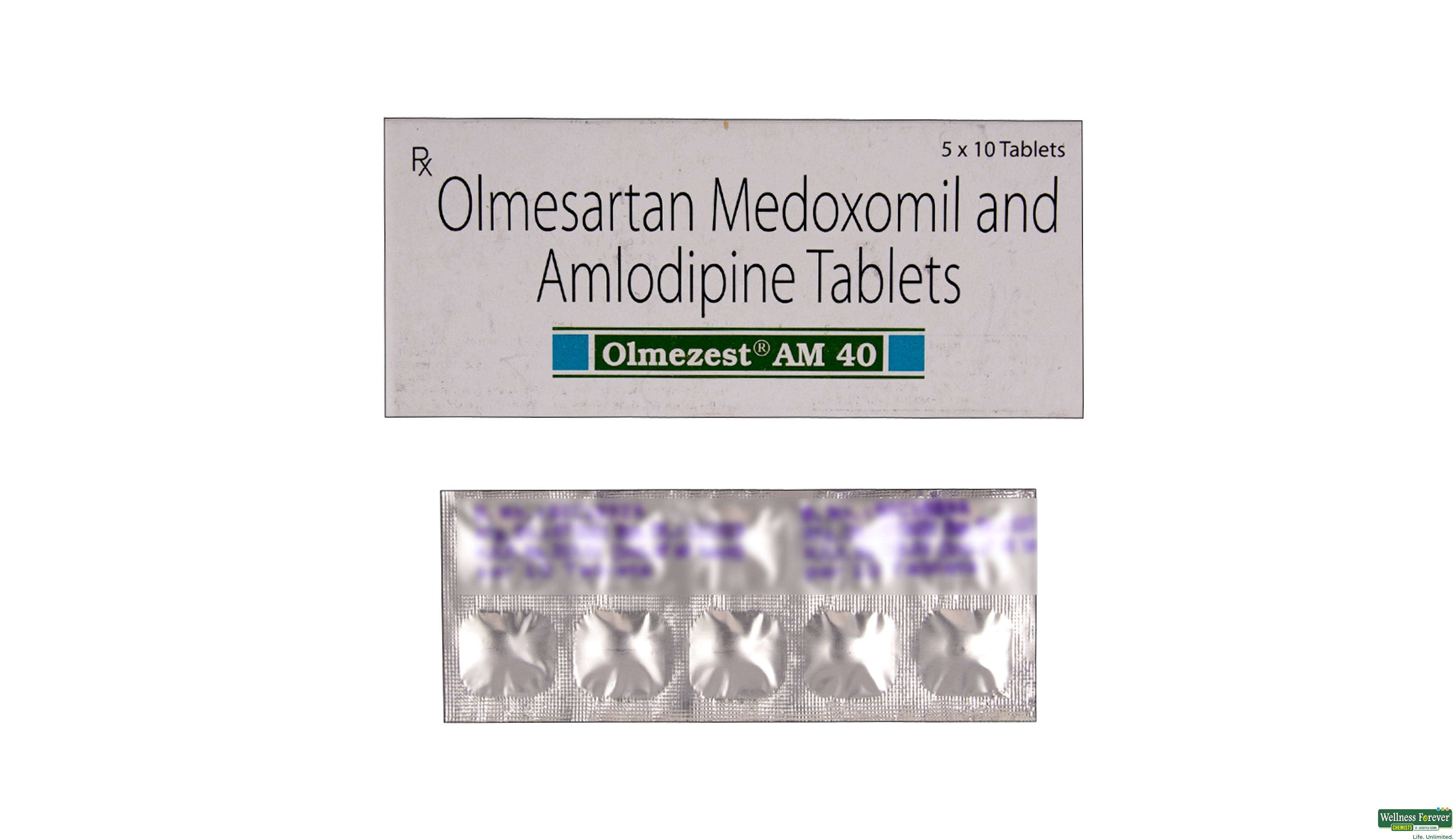 OLMEZEST-AM 40MG 10TAB- 1, 10TAB, null