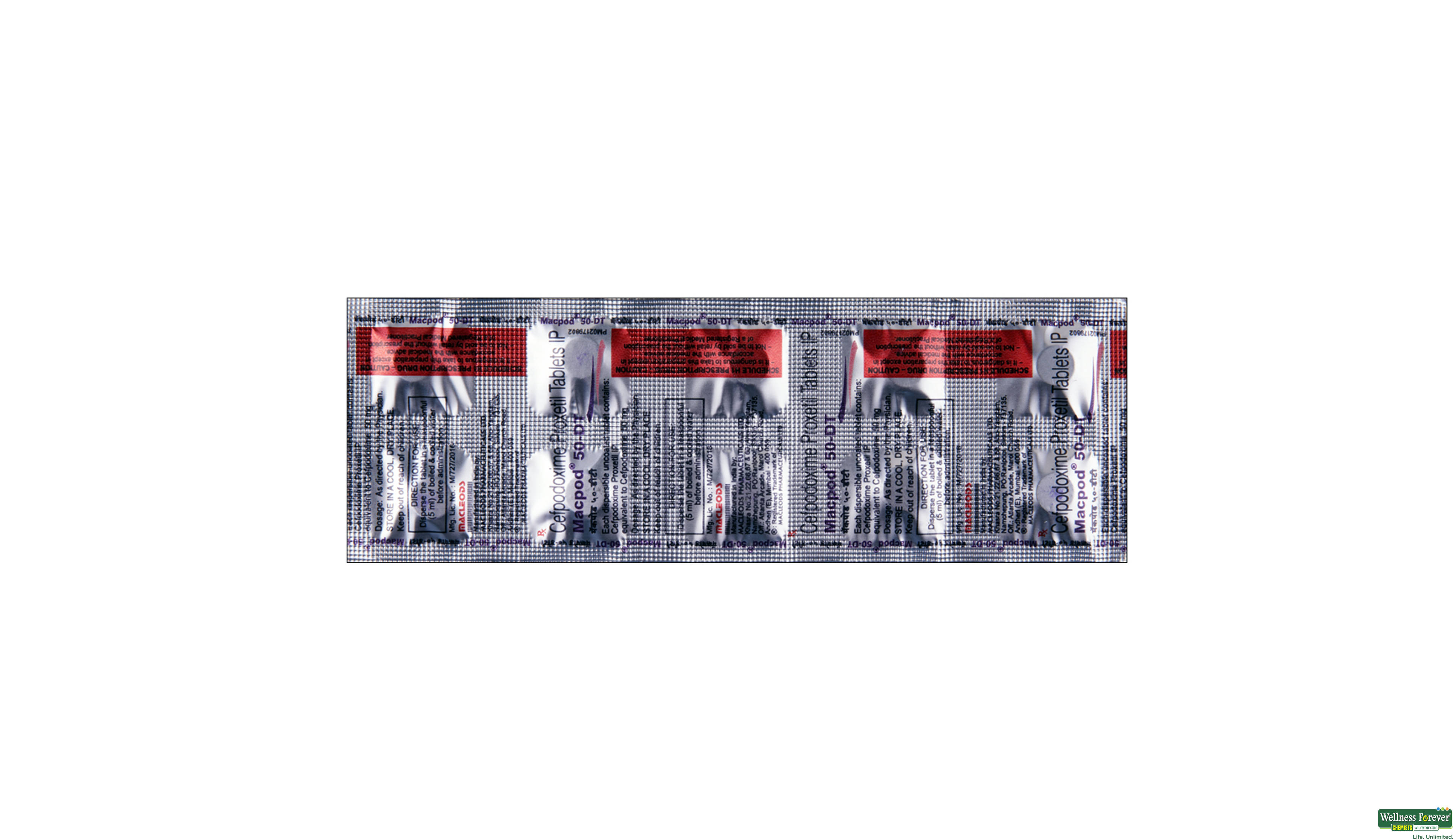 MACPOD 50DT 10TAB- 1, 10TAB, 