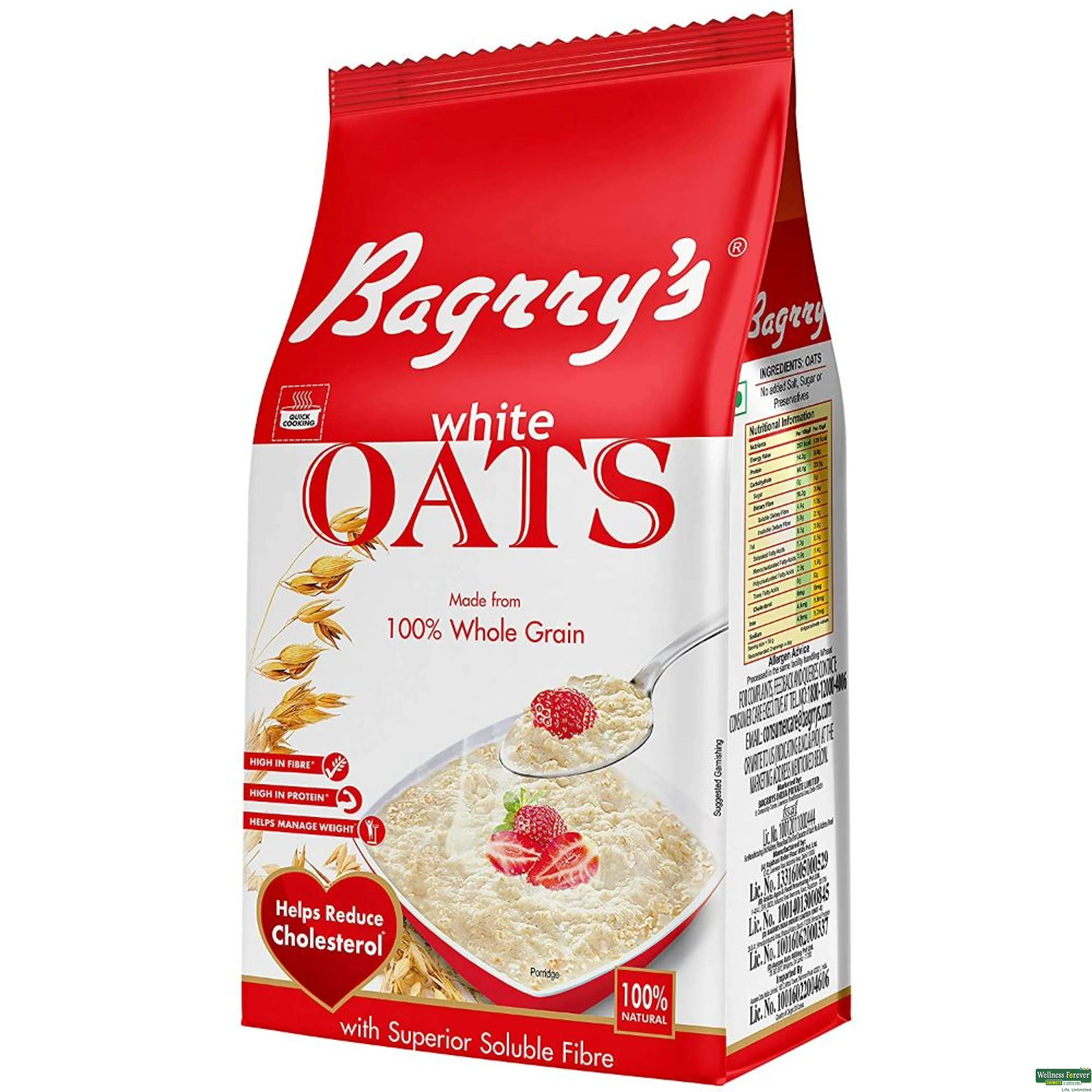 BAGR WHITE OATS REF 1KG-image