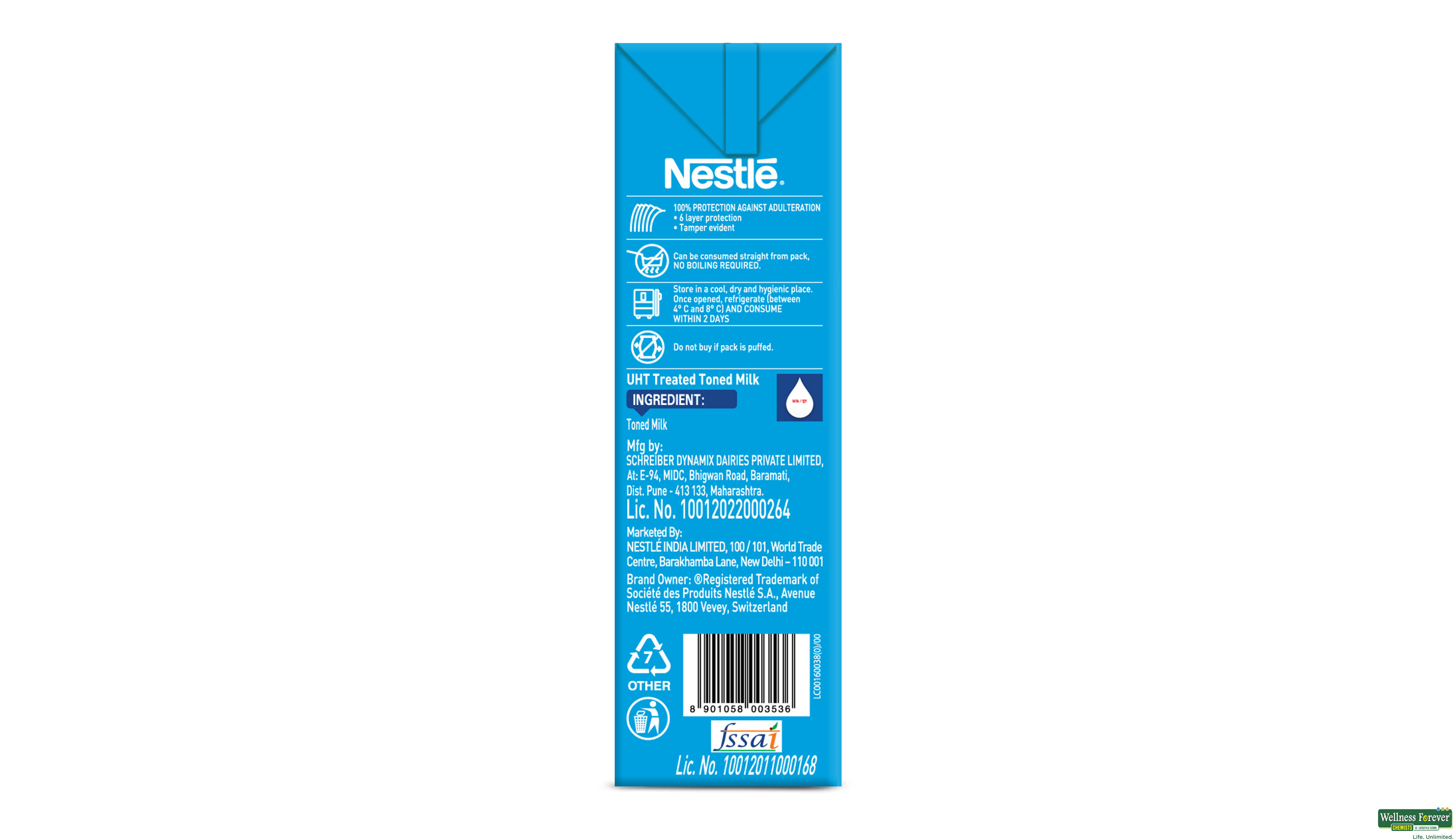 NEST MILK TONED 1LTR- 5, 1LTR, 