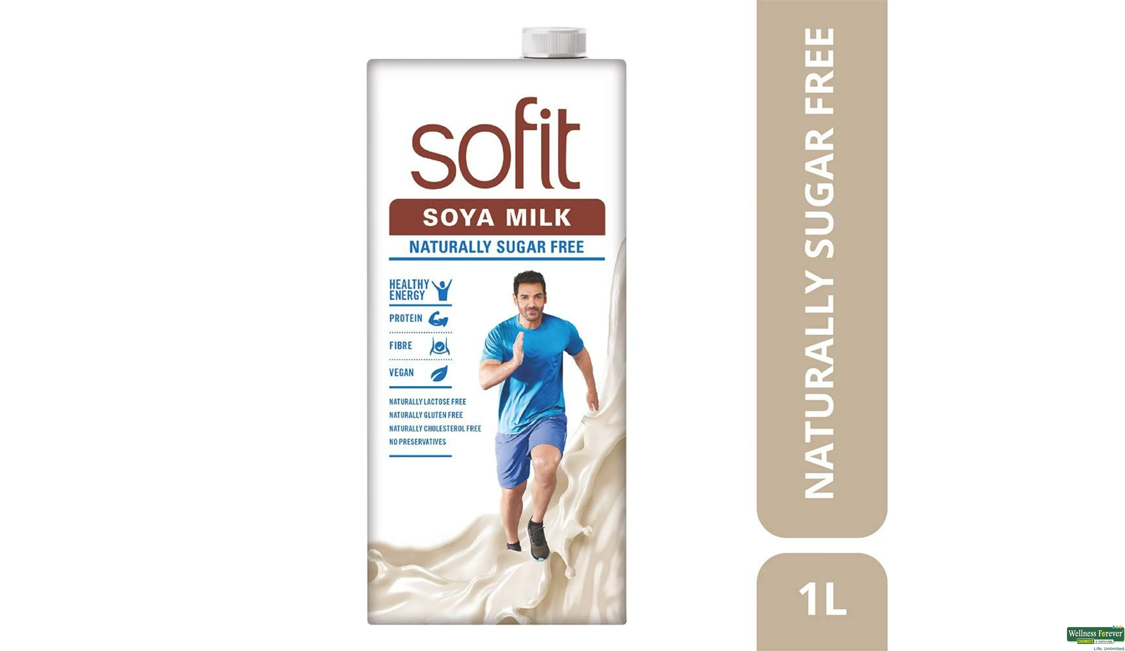 SOFIT SOYA MILK NATURAL 1LTR- 1, 1LTR, null