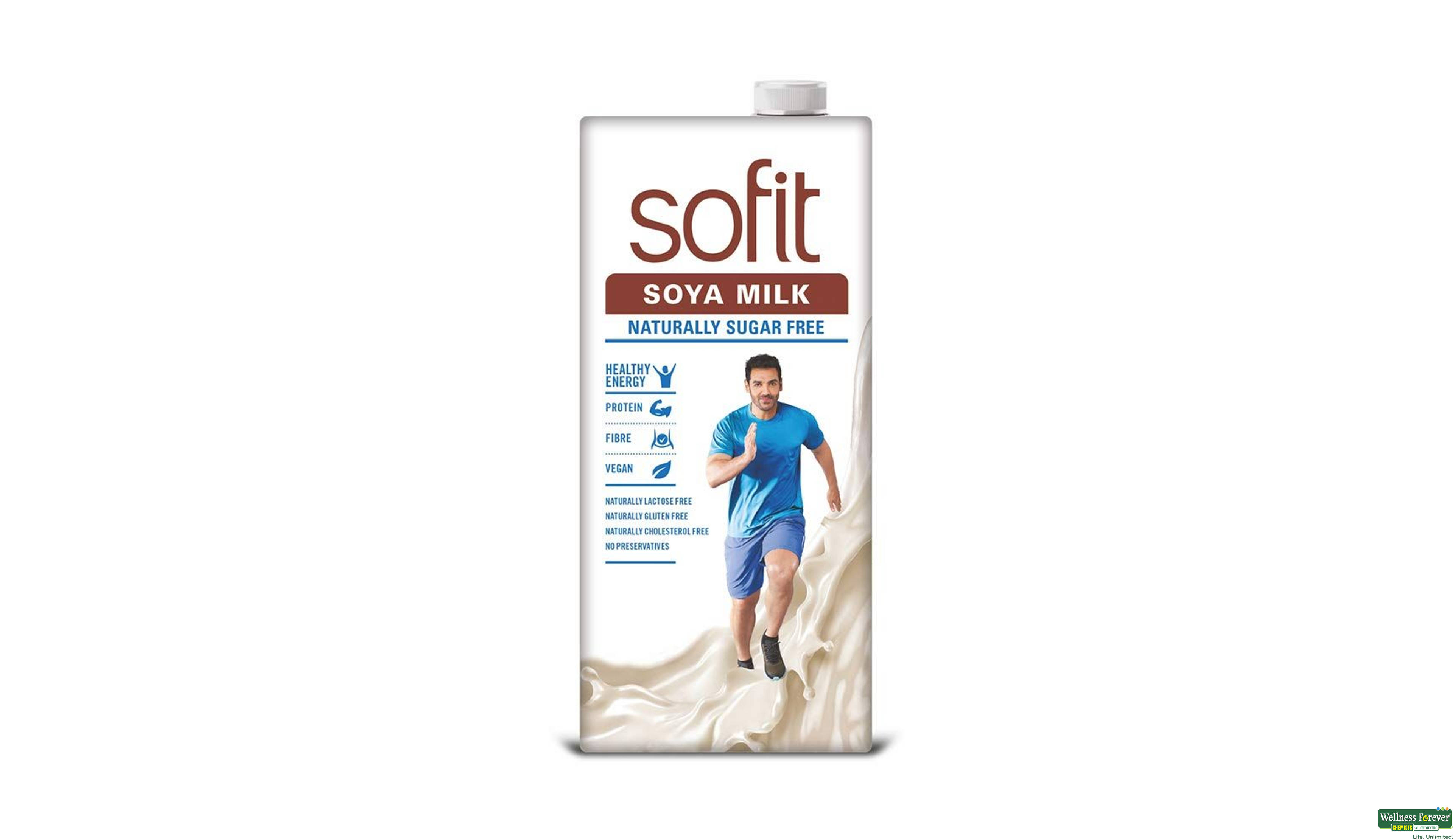 SOFIT SOYA MILK NATURAL 1LTR- 2, 1LTR, null