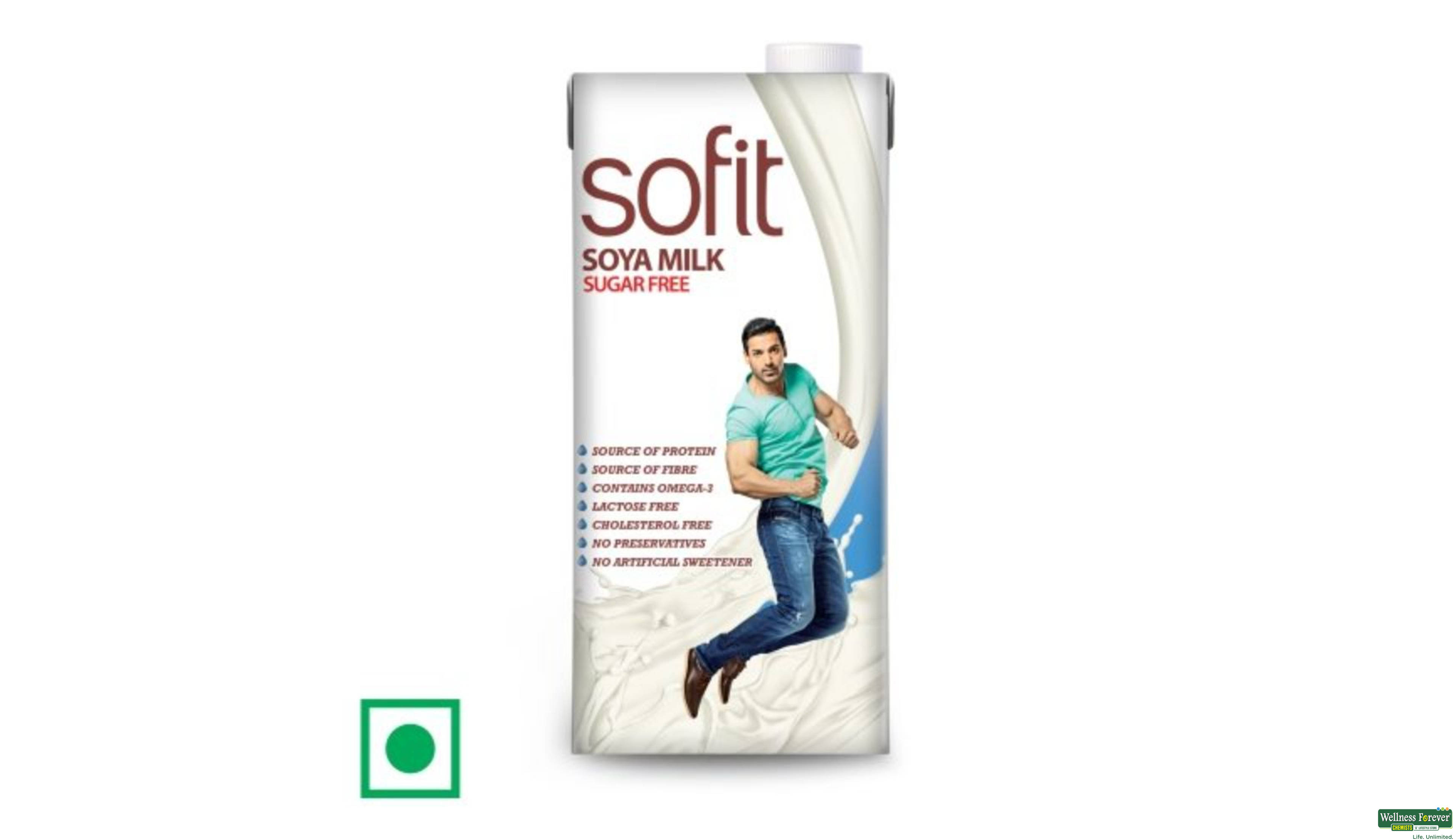 SOFIT SOYA MILK NATURAL 1LTR- 3, 1LTR, null