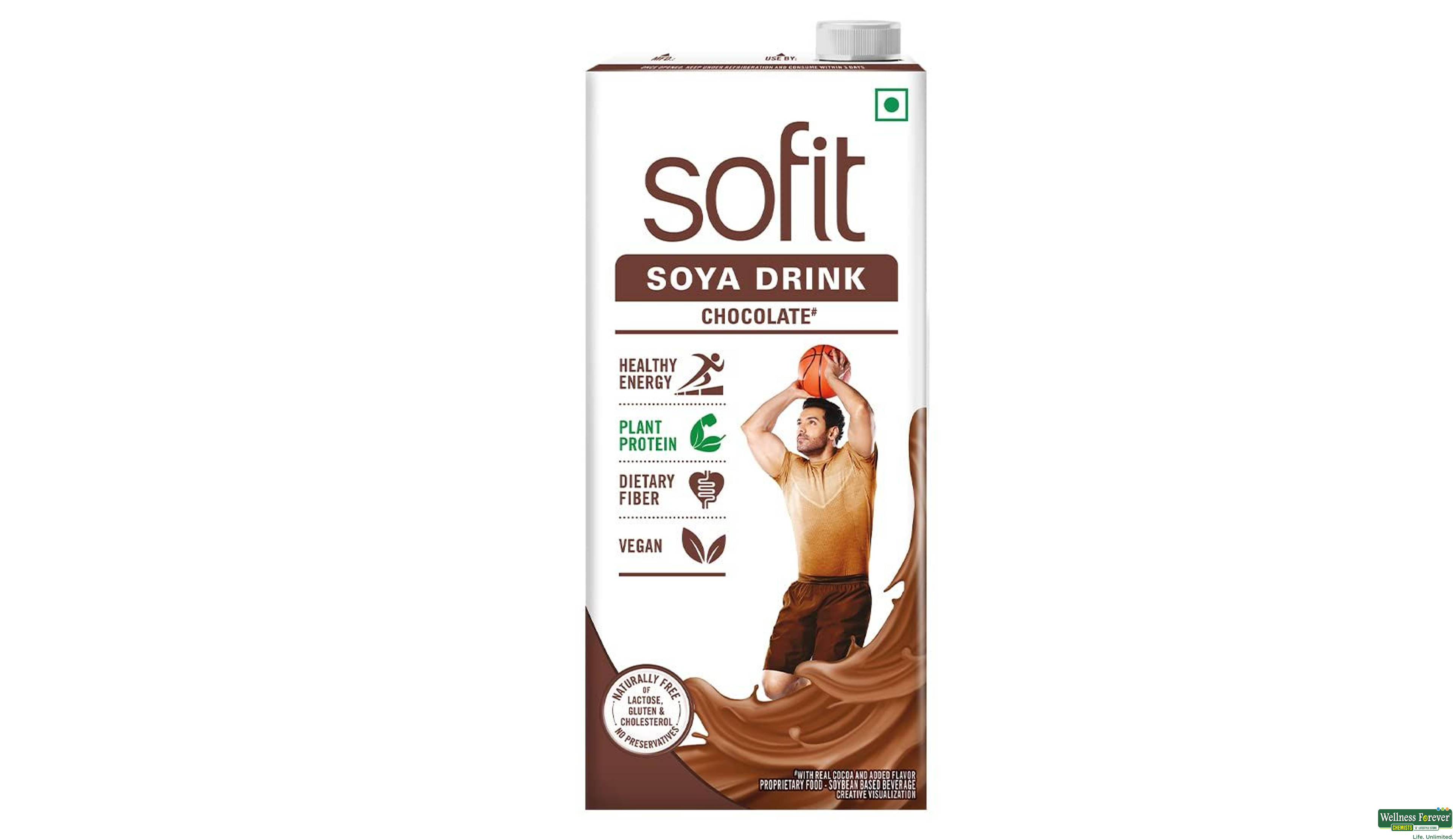 SOFIT SOYA MILK CHOC 1LTR- 2, 1LTR, null