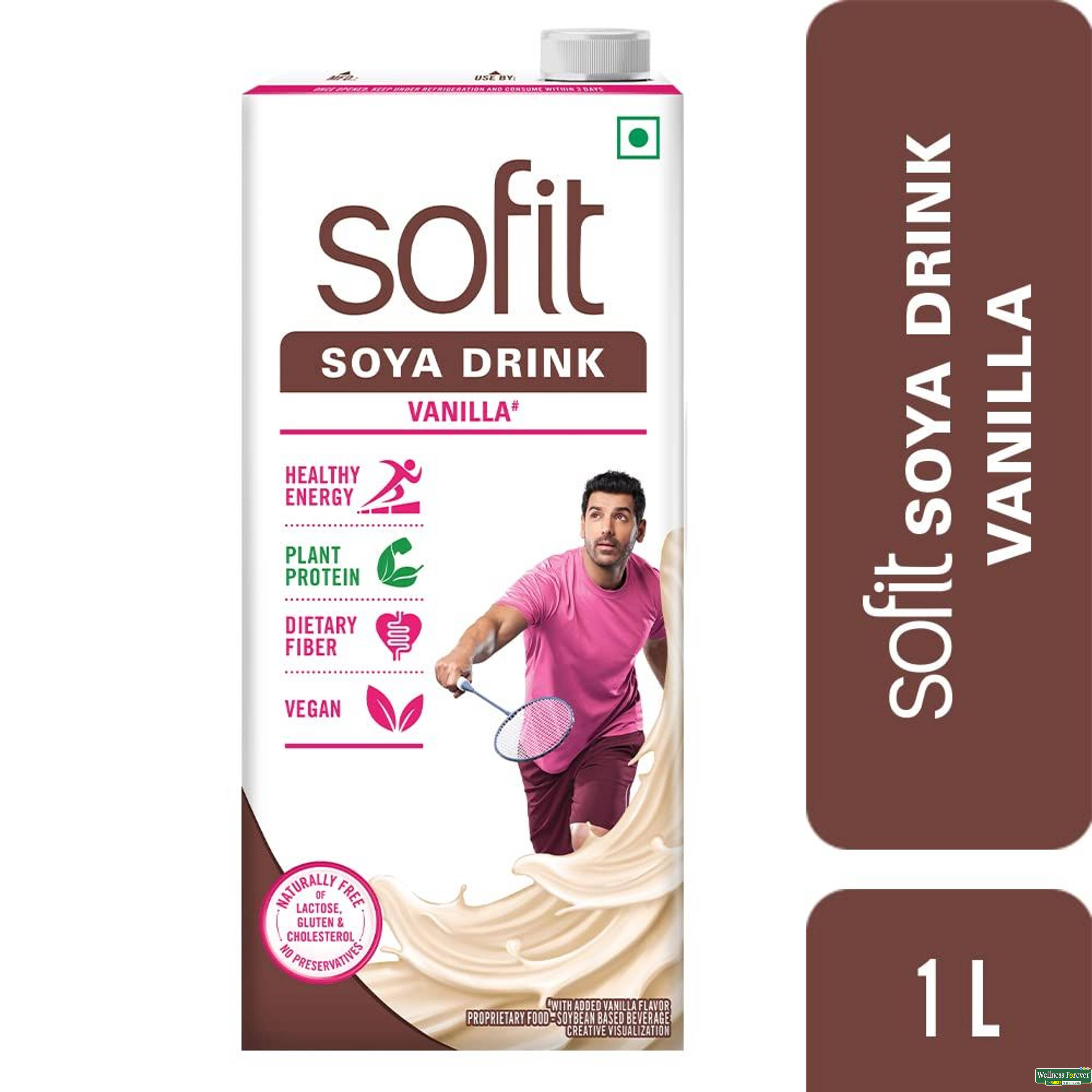 Sofit Vanilla Soya Milk, 1 ltr-image