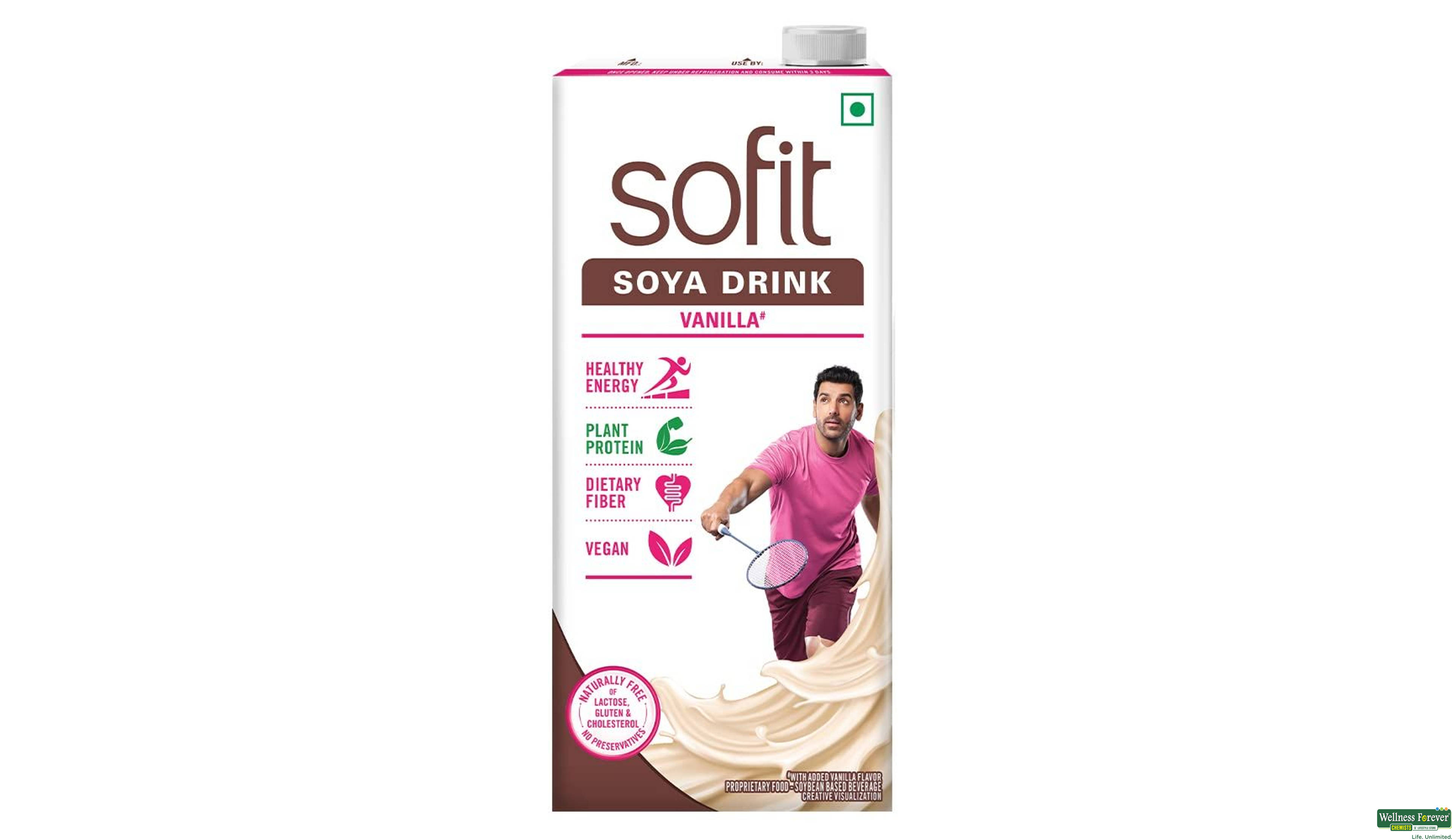 SOFIT SOYA MILK VANILLA 1LTR- 2, 1LTR, null